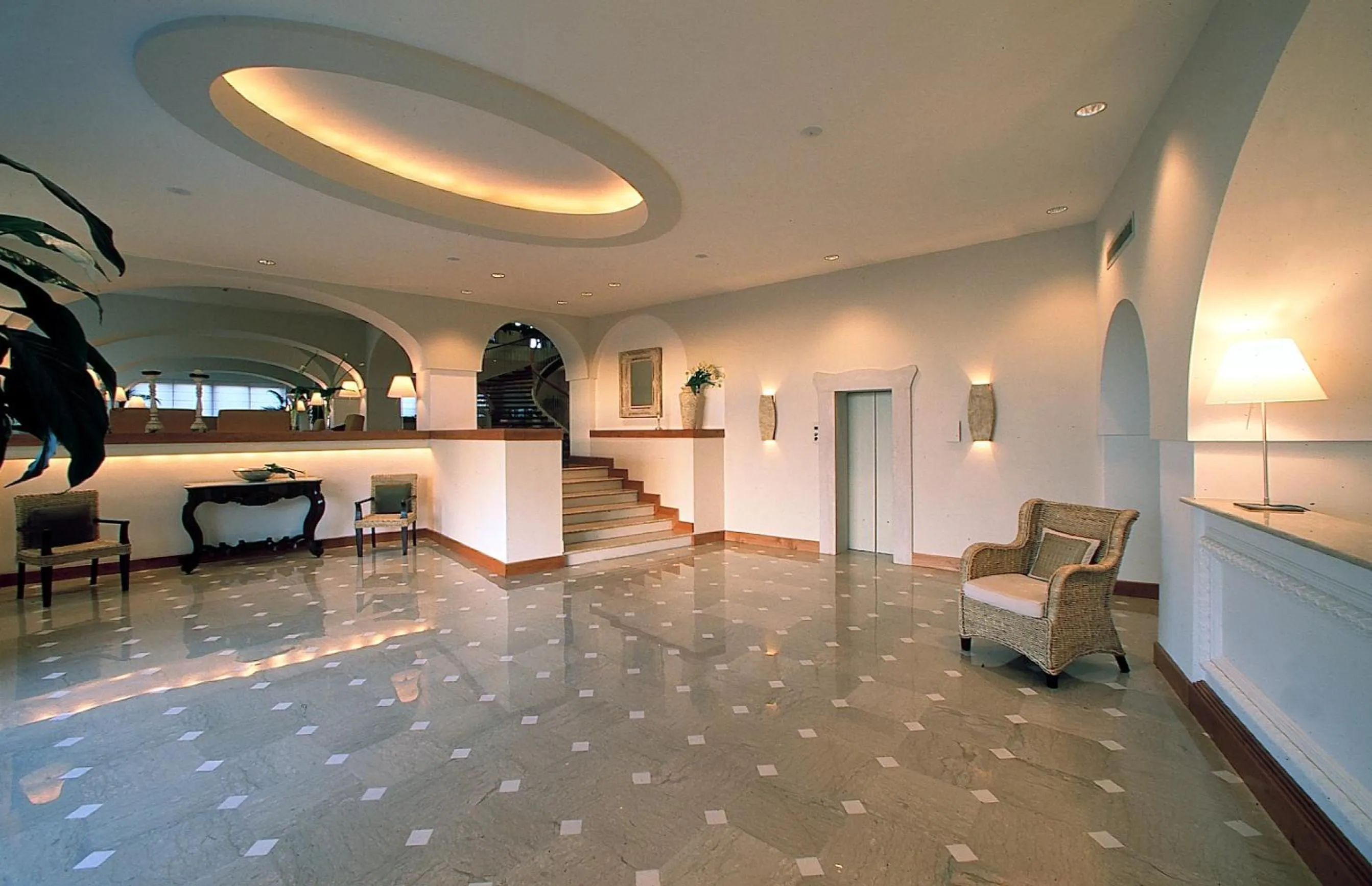 Lobby or reception in Grand Hotel Aminta