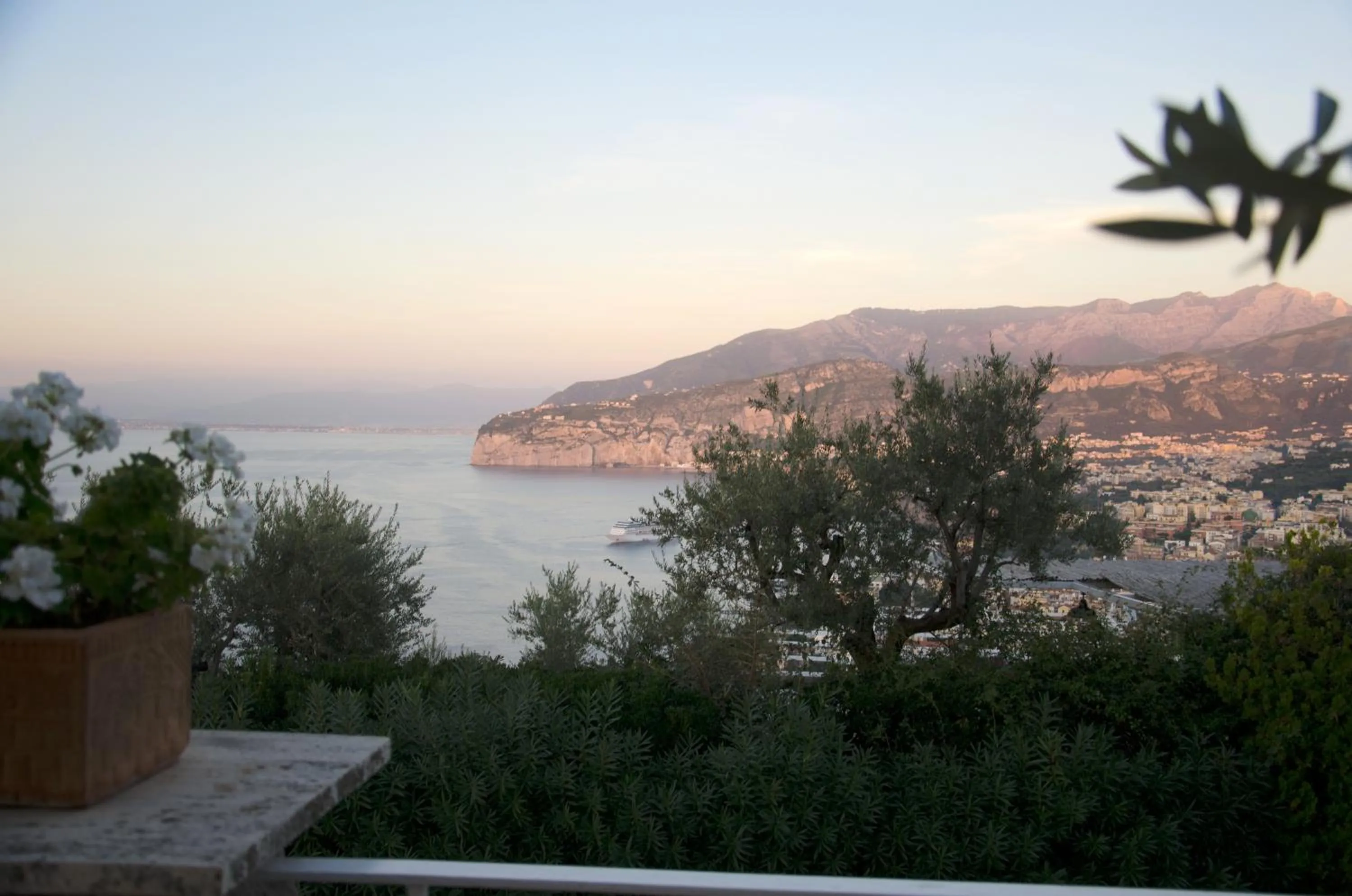 Natural landscape in Grand Hotel Aminta