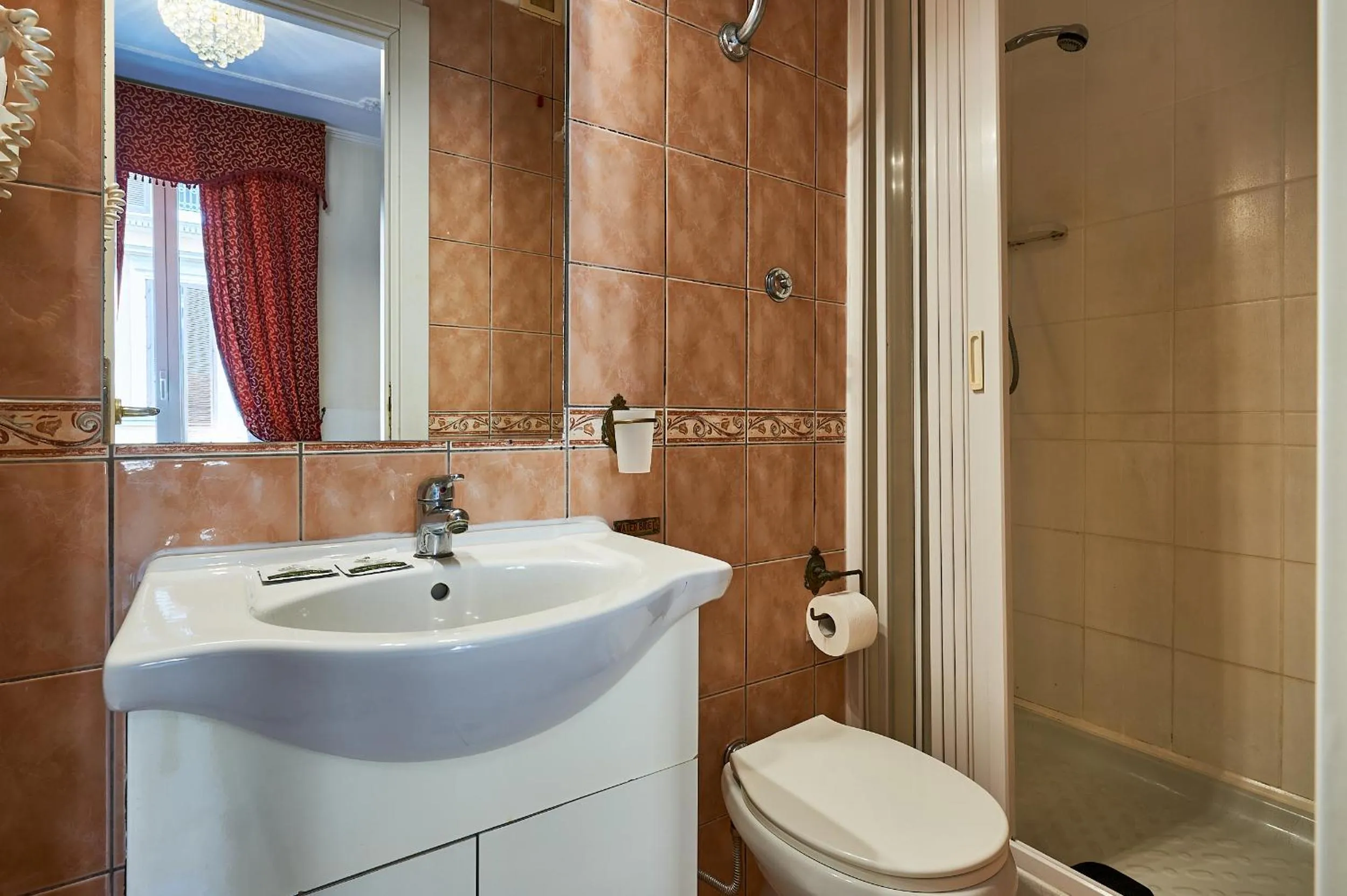 Toilet in Hotel Virginia