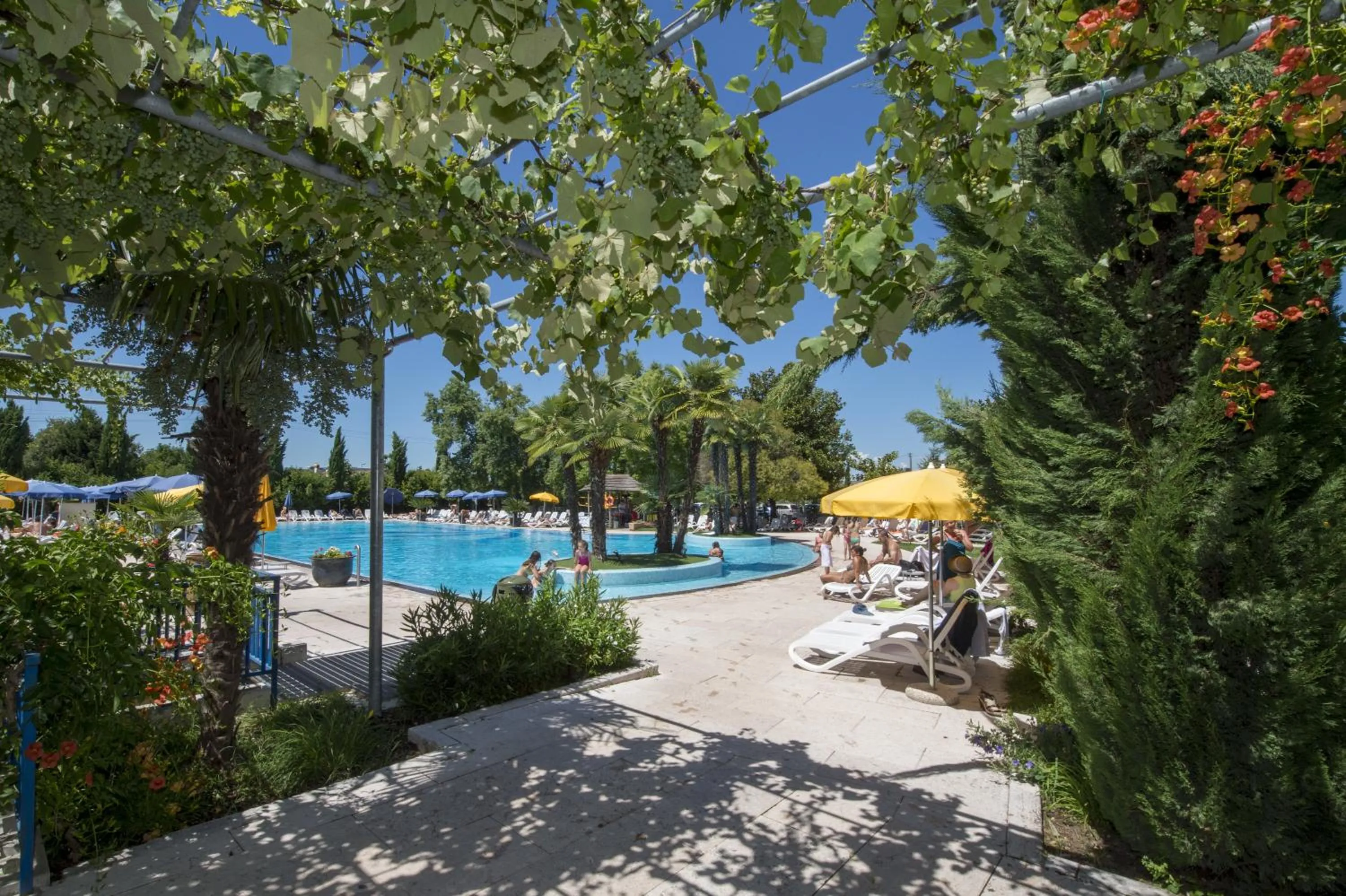 Garden in Hotel Antares Sport Beauty & Wellness