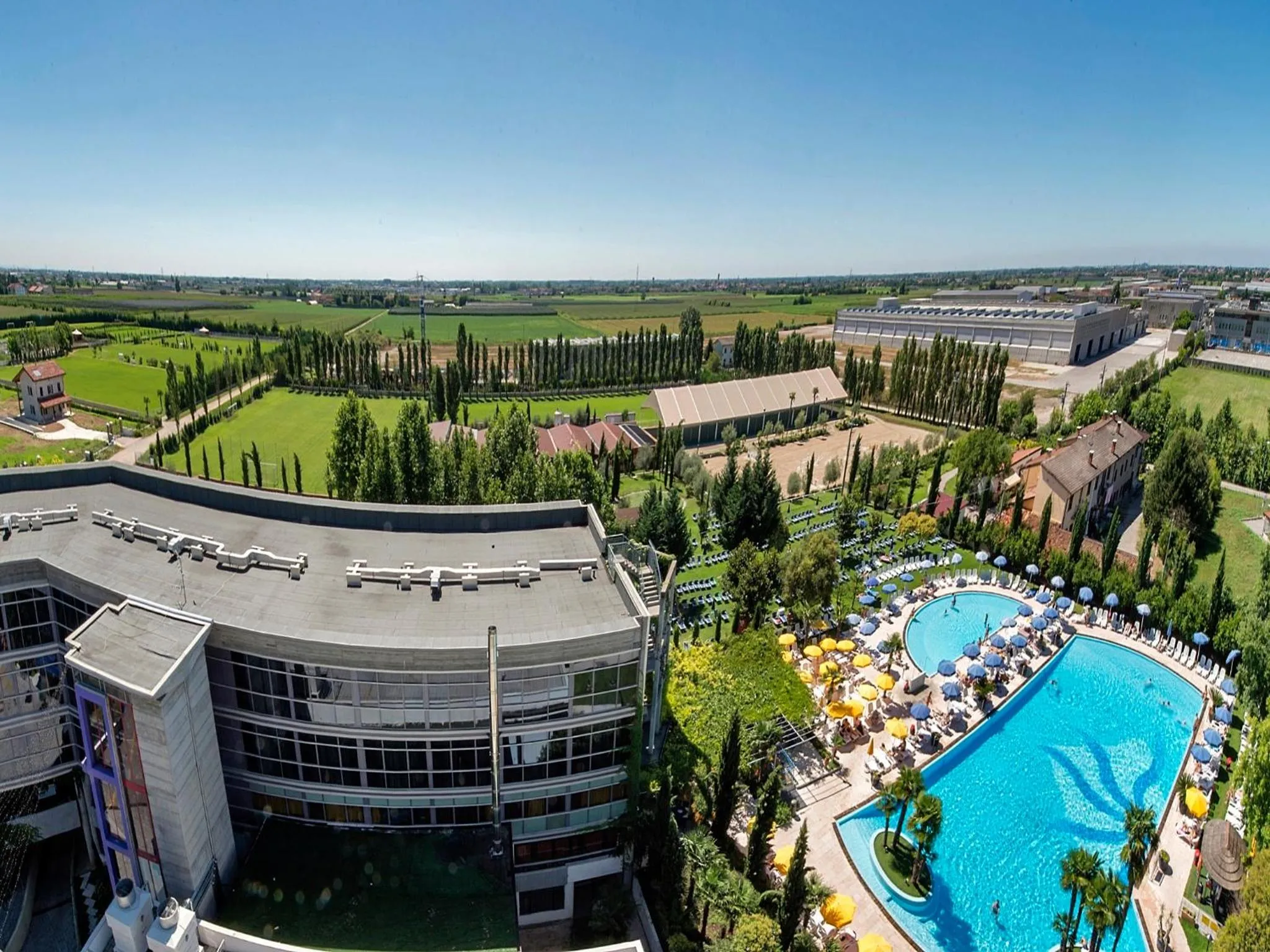 Bird's eye view in Hotel Antares Sport Beauty & Wellness
