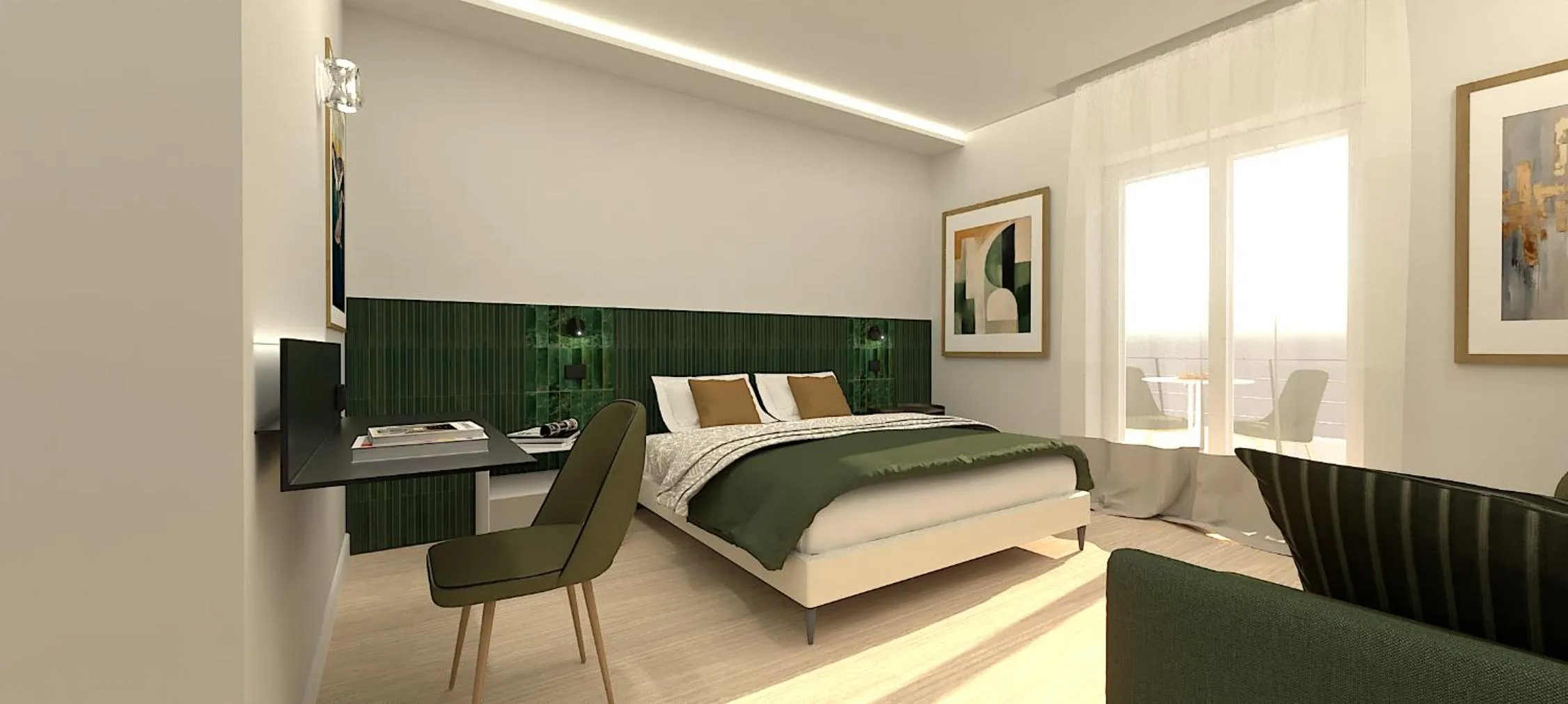 Photo of the whole room, Bed in Hotel Alpha