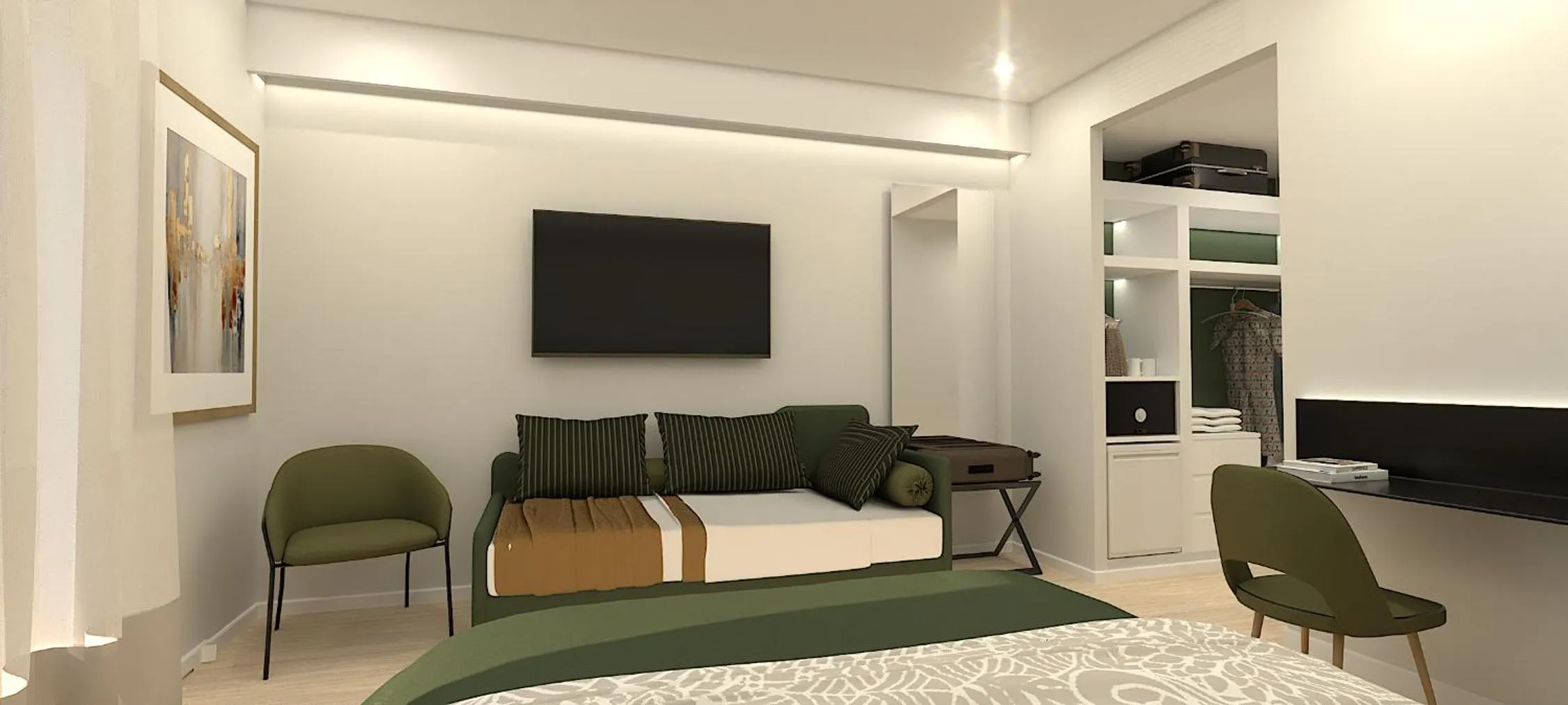 Photo of the whole room, Bed in Hotel Alpha