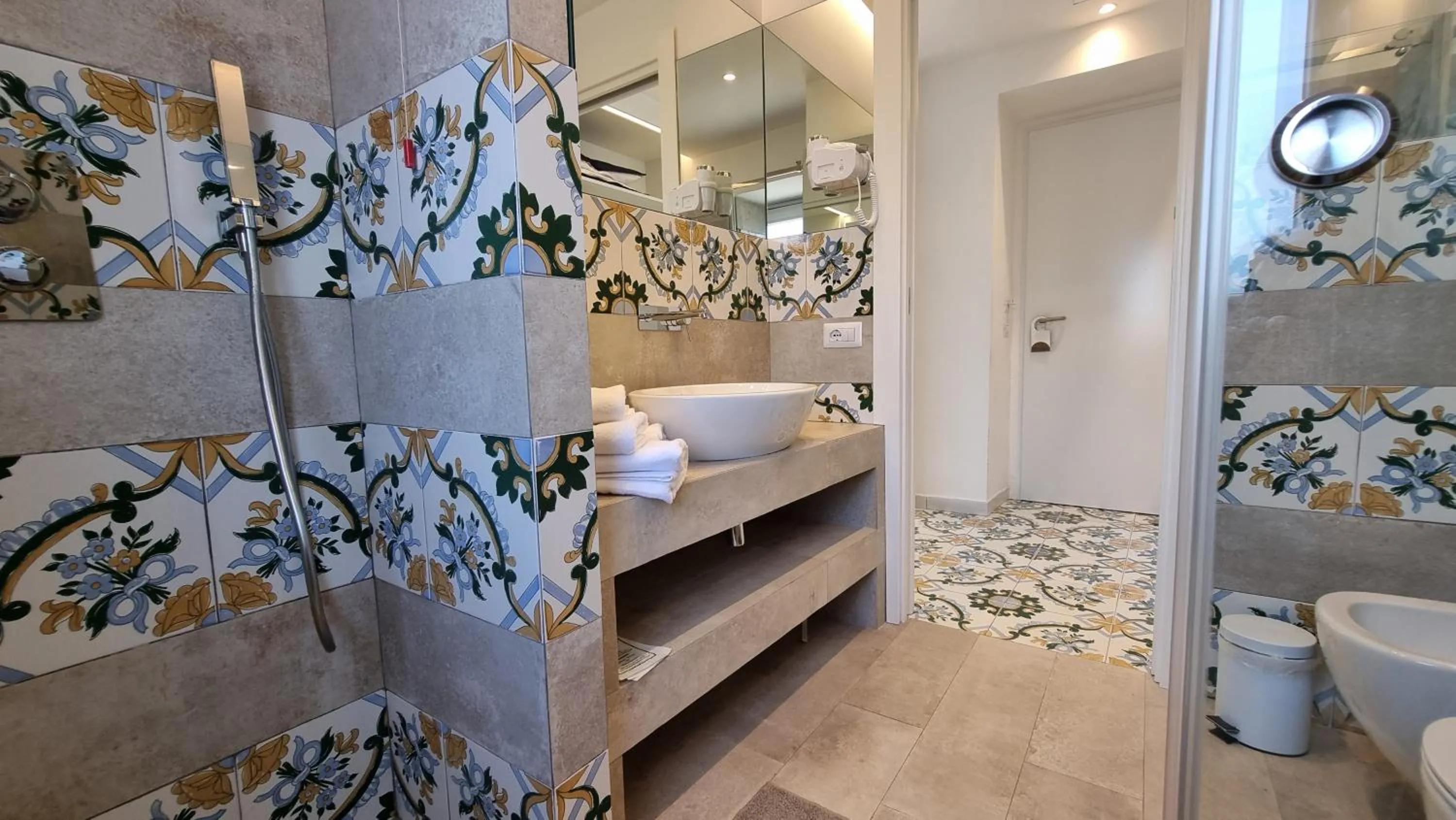 Bathroom in Hotel Alpha