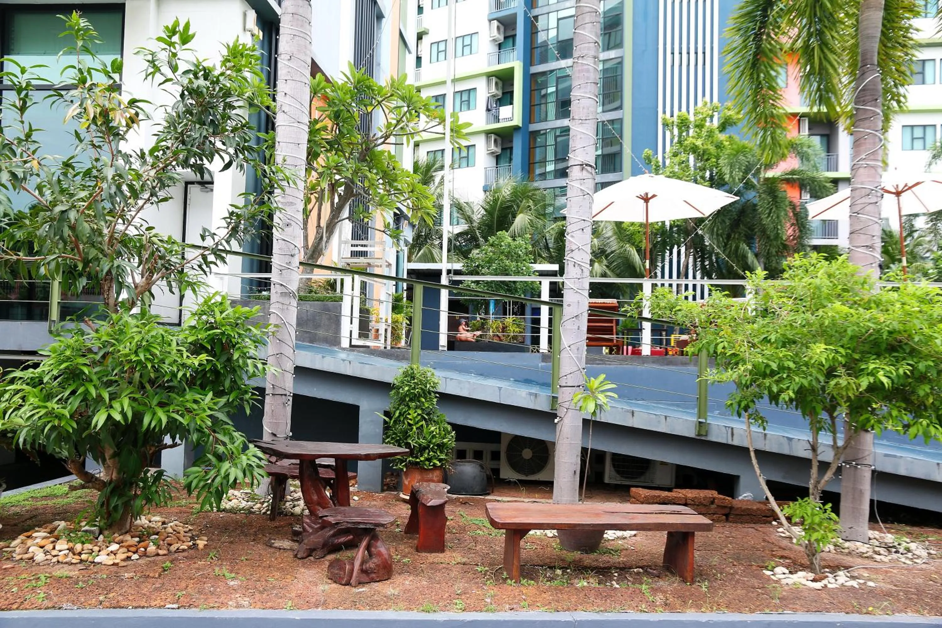 Garden in Arthitaya Green Nature Hotel & Lakkhana Poolside Resort