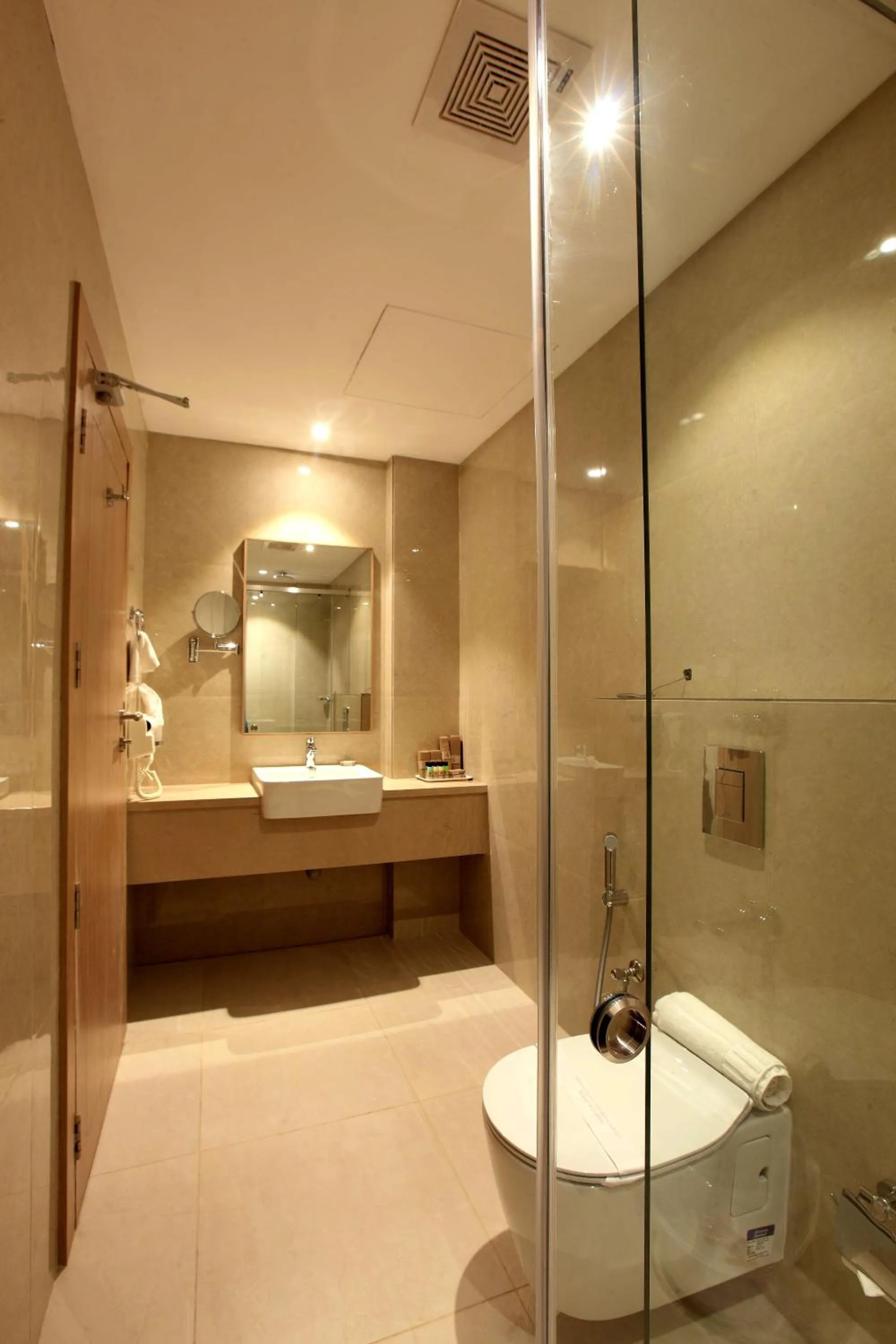 Bathroom in RAAS Residency