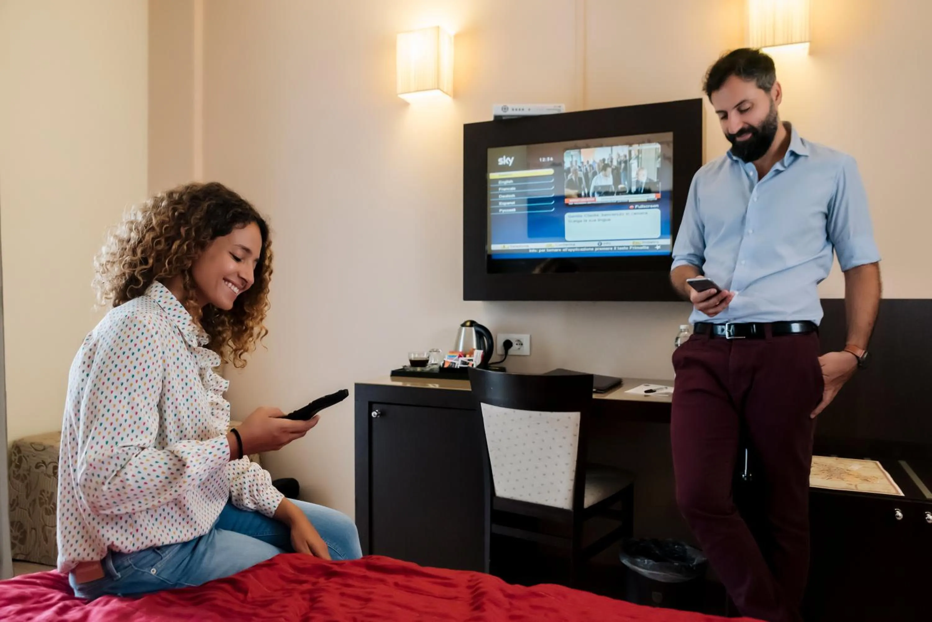 Bedroom, Bed in Hotel Executive