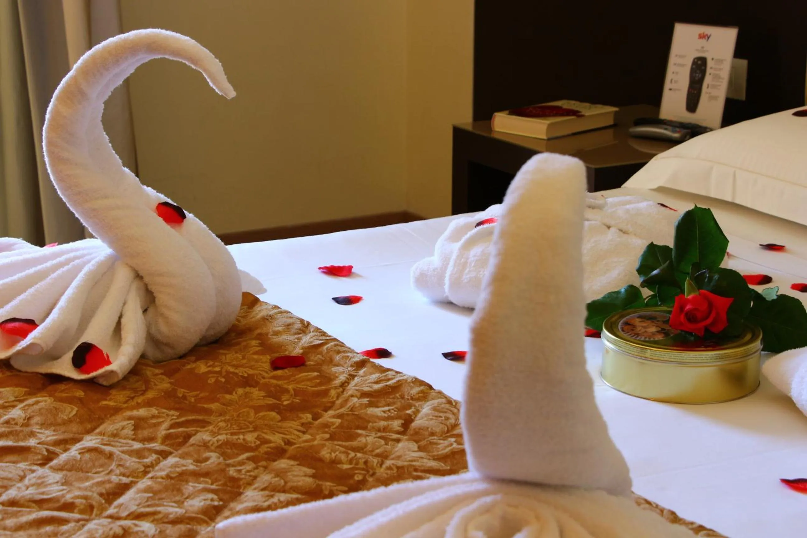 Decorative detail, Bed in Hotel Executive