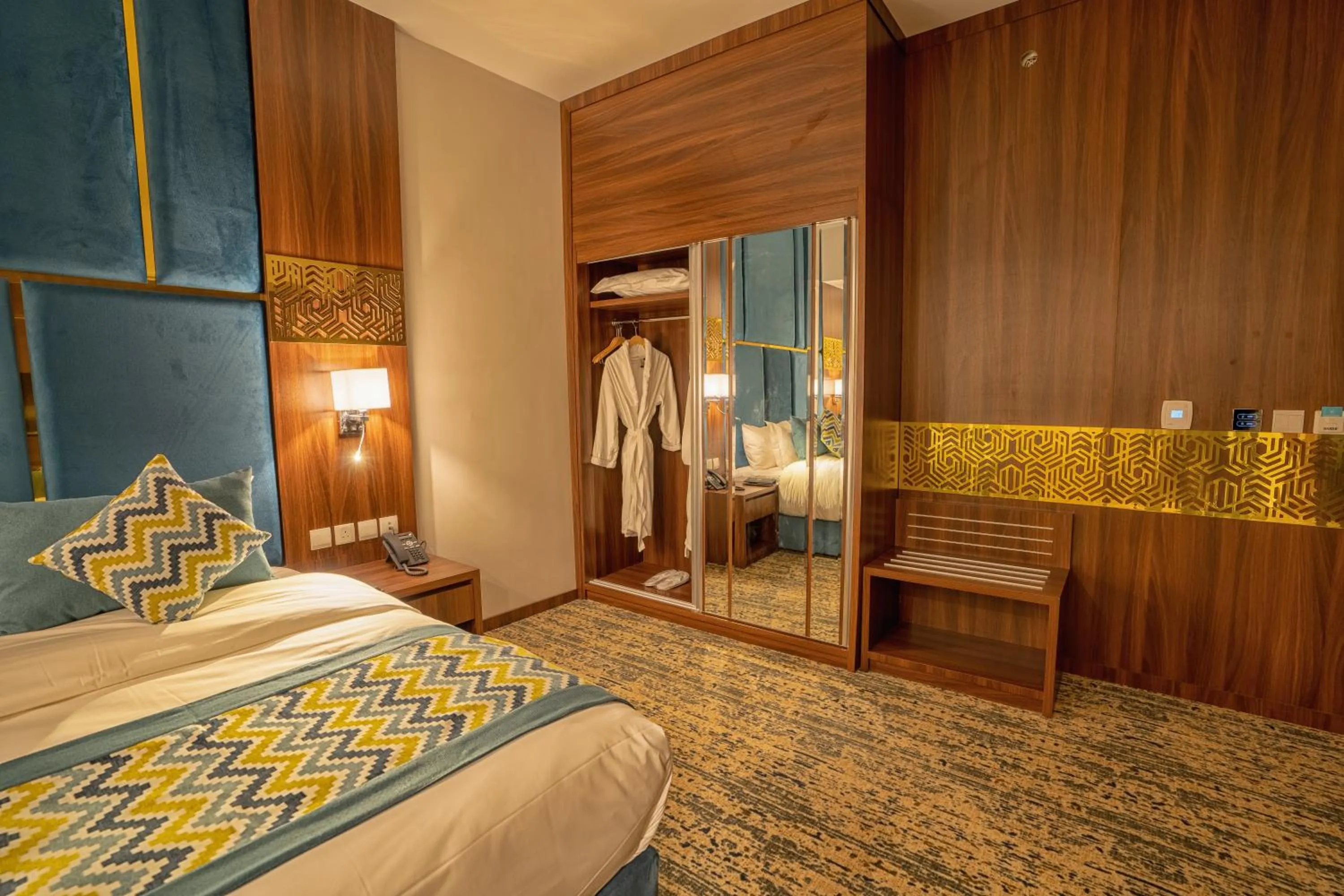 Bed in Le Park Concord Hotel Najran