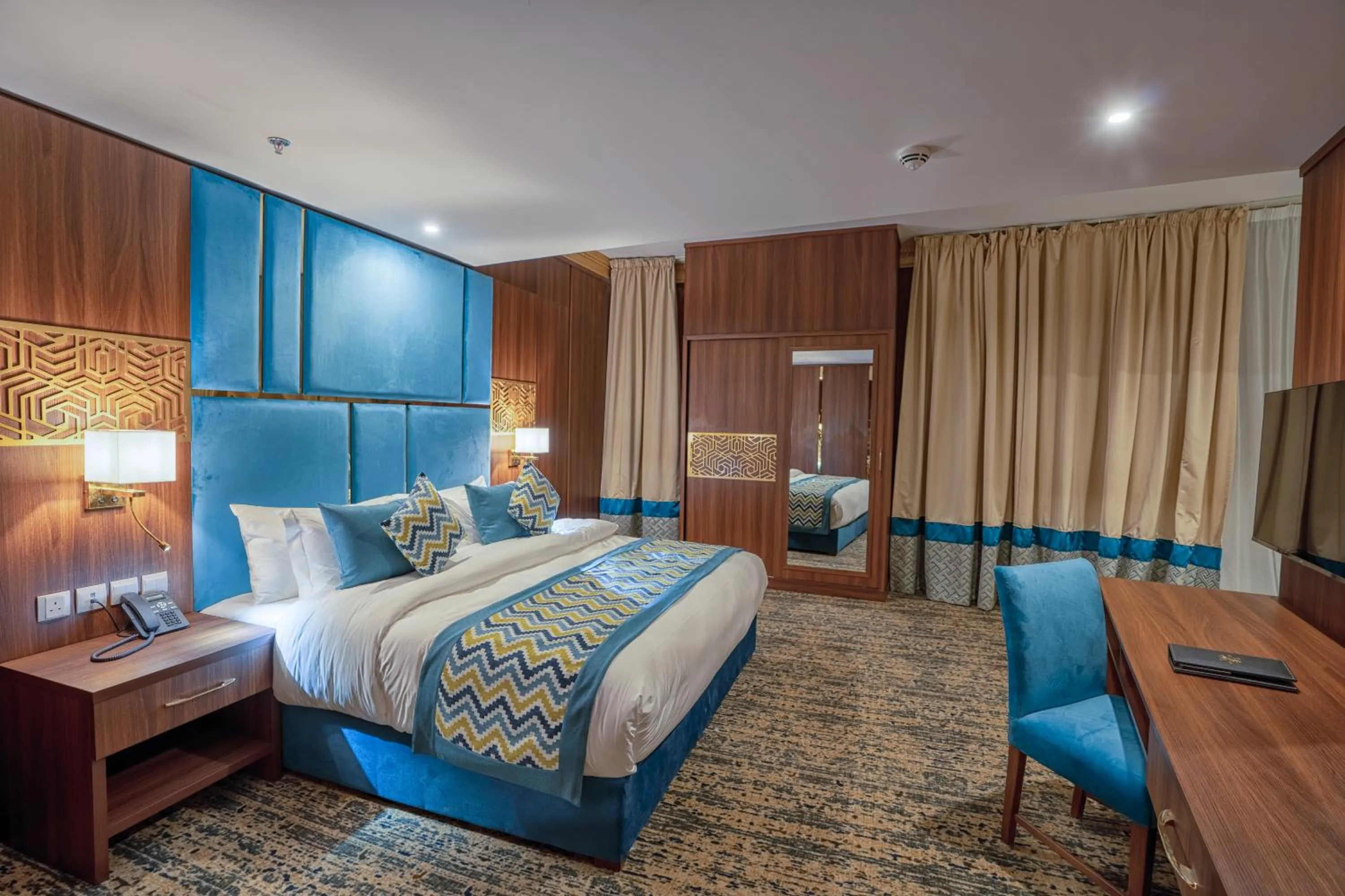 Bed in Le Park Concord Hotel Najran