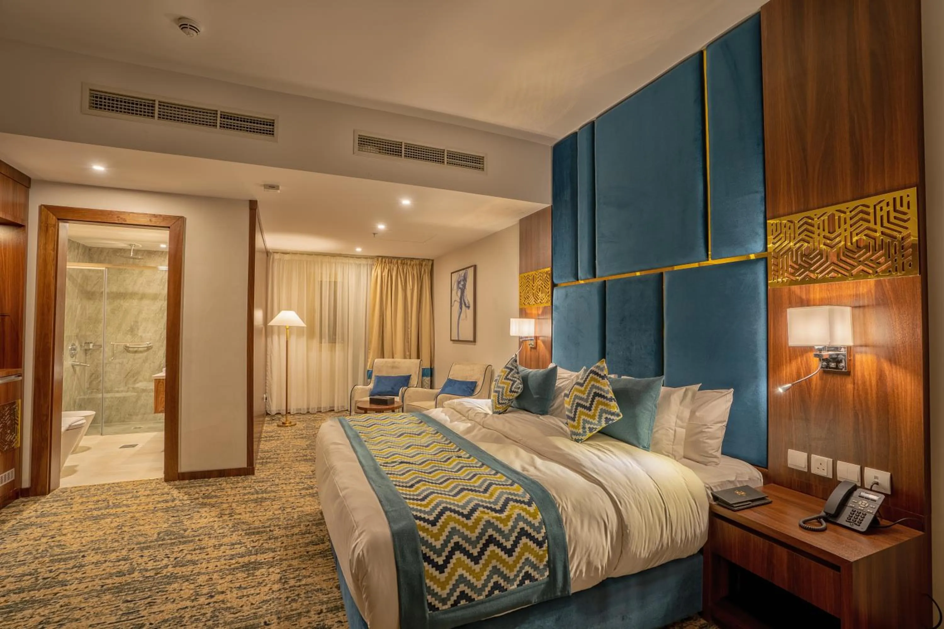 Bed in Le Park Concord Hotel Najran