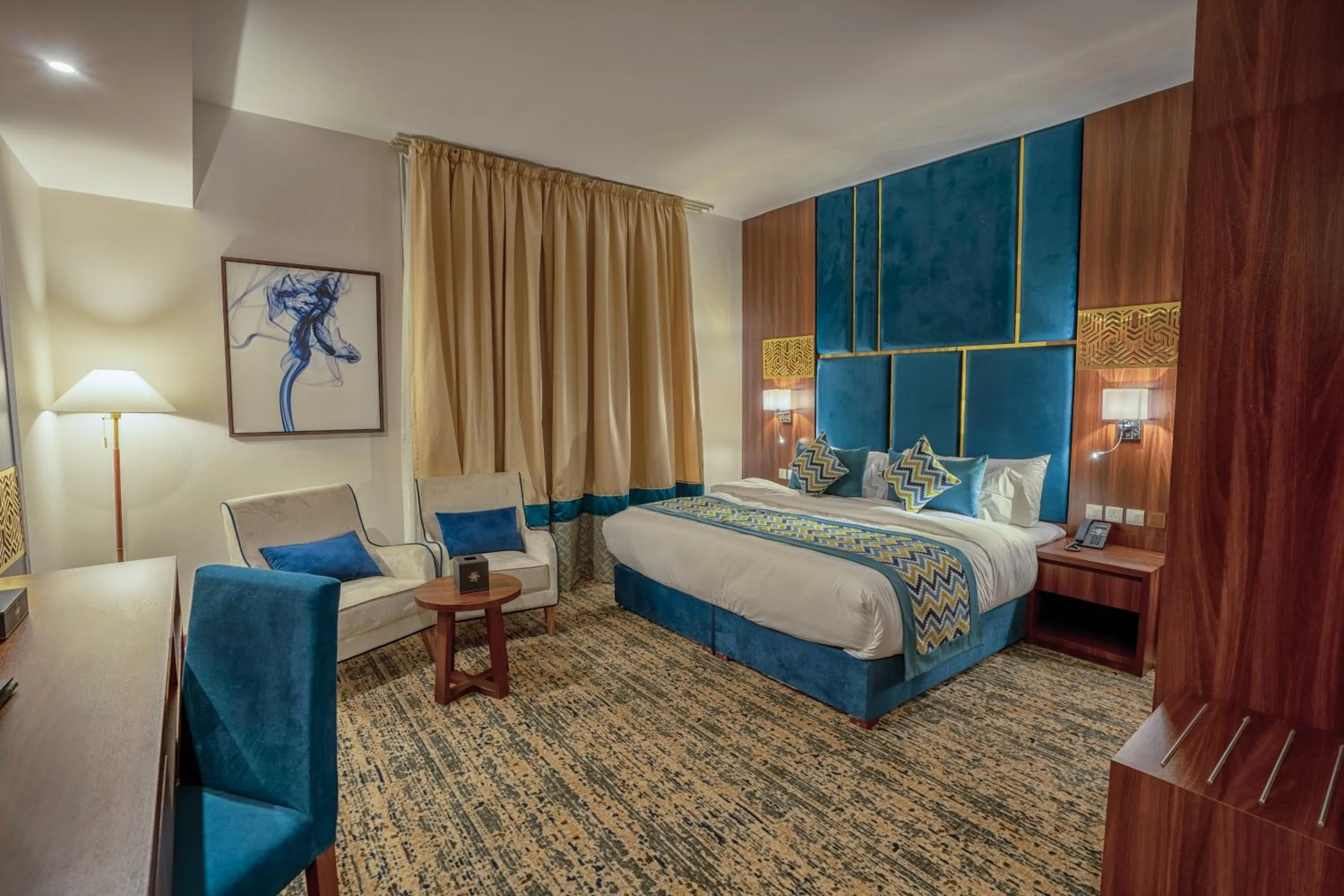 Bed in Le Park Concord Hotel Najran