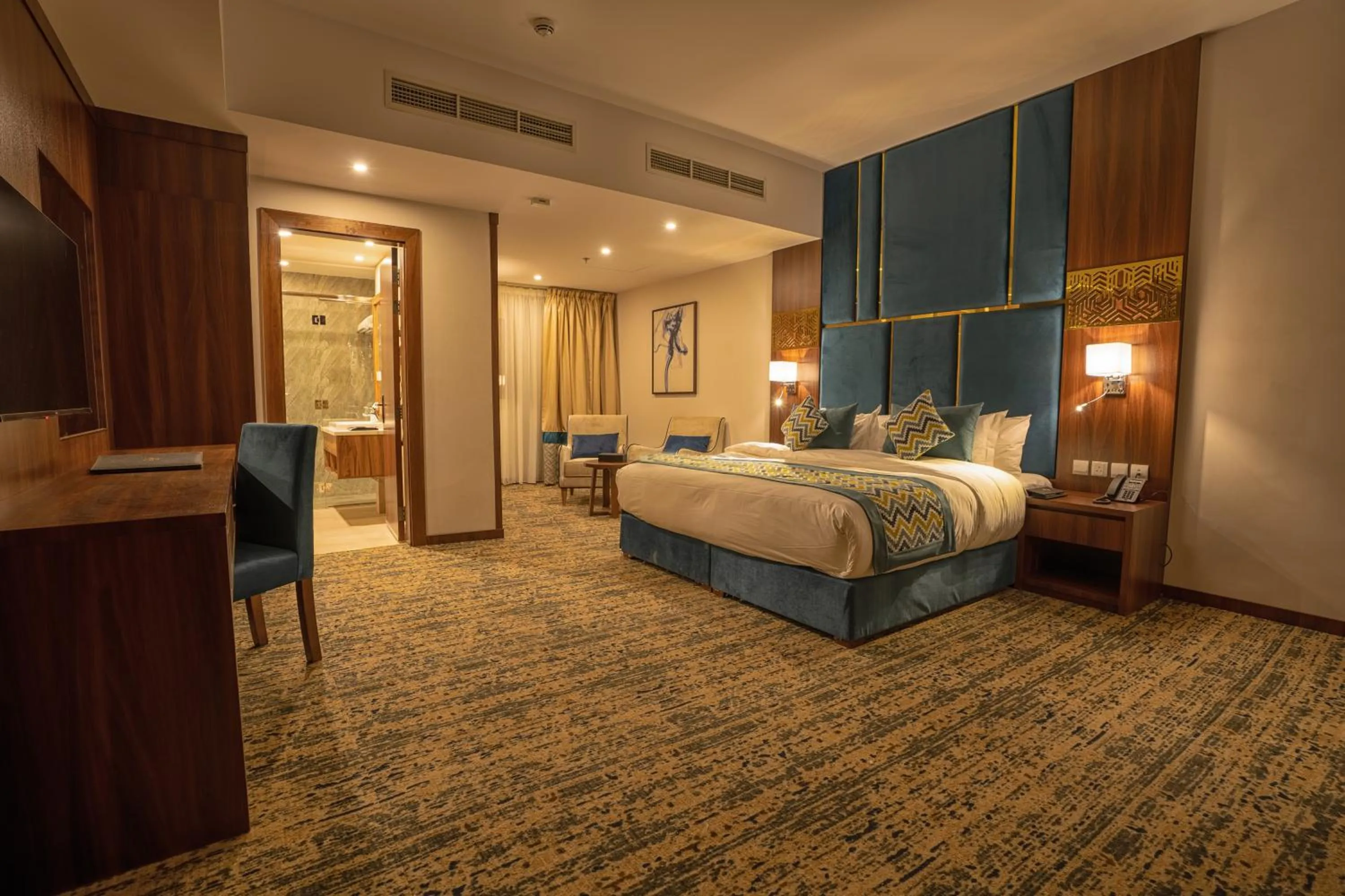 Bed in Le Park Concord Hotel Najran