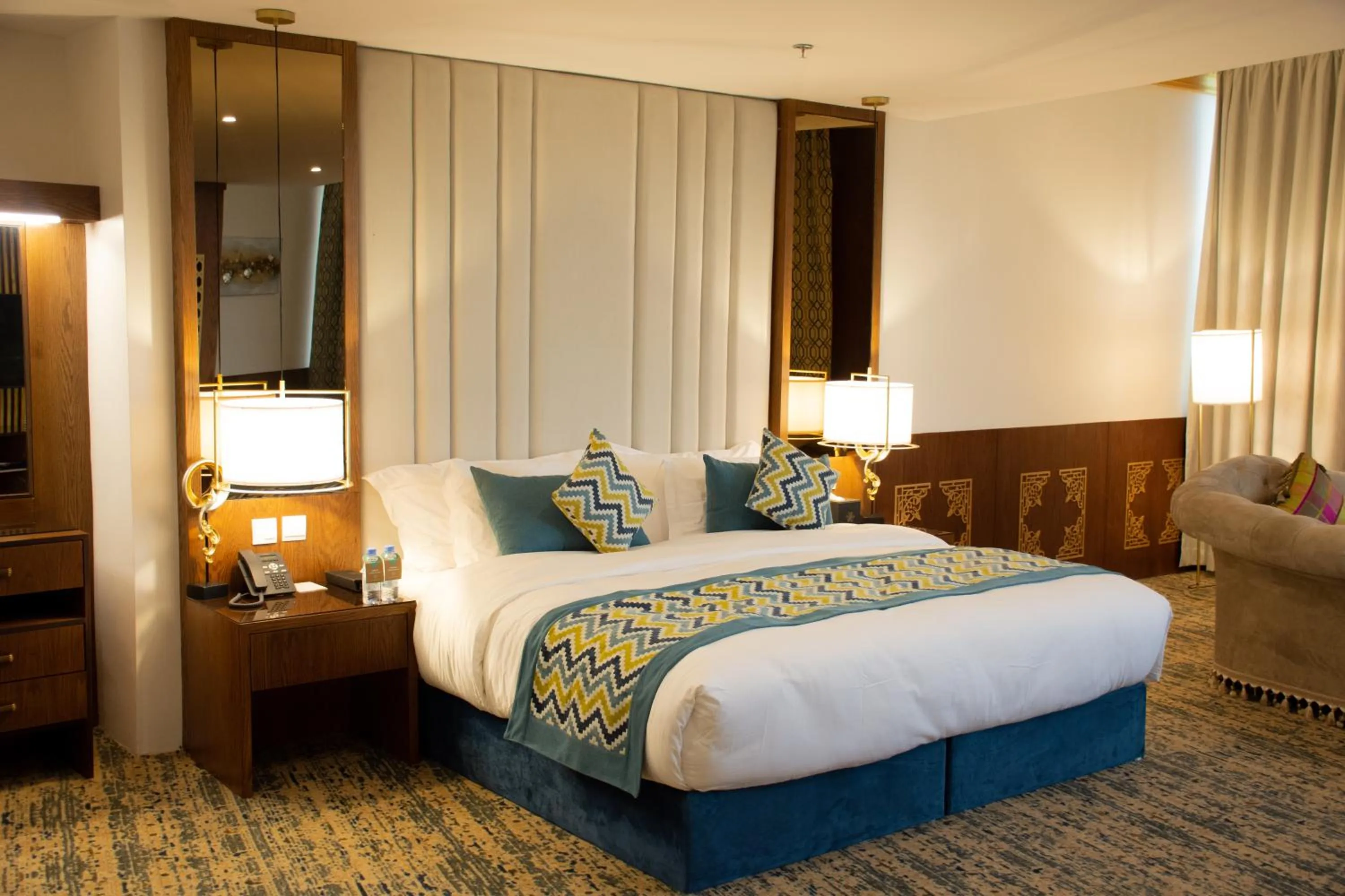 Bed in Le Park Concord Hotel Najran