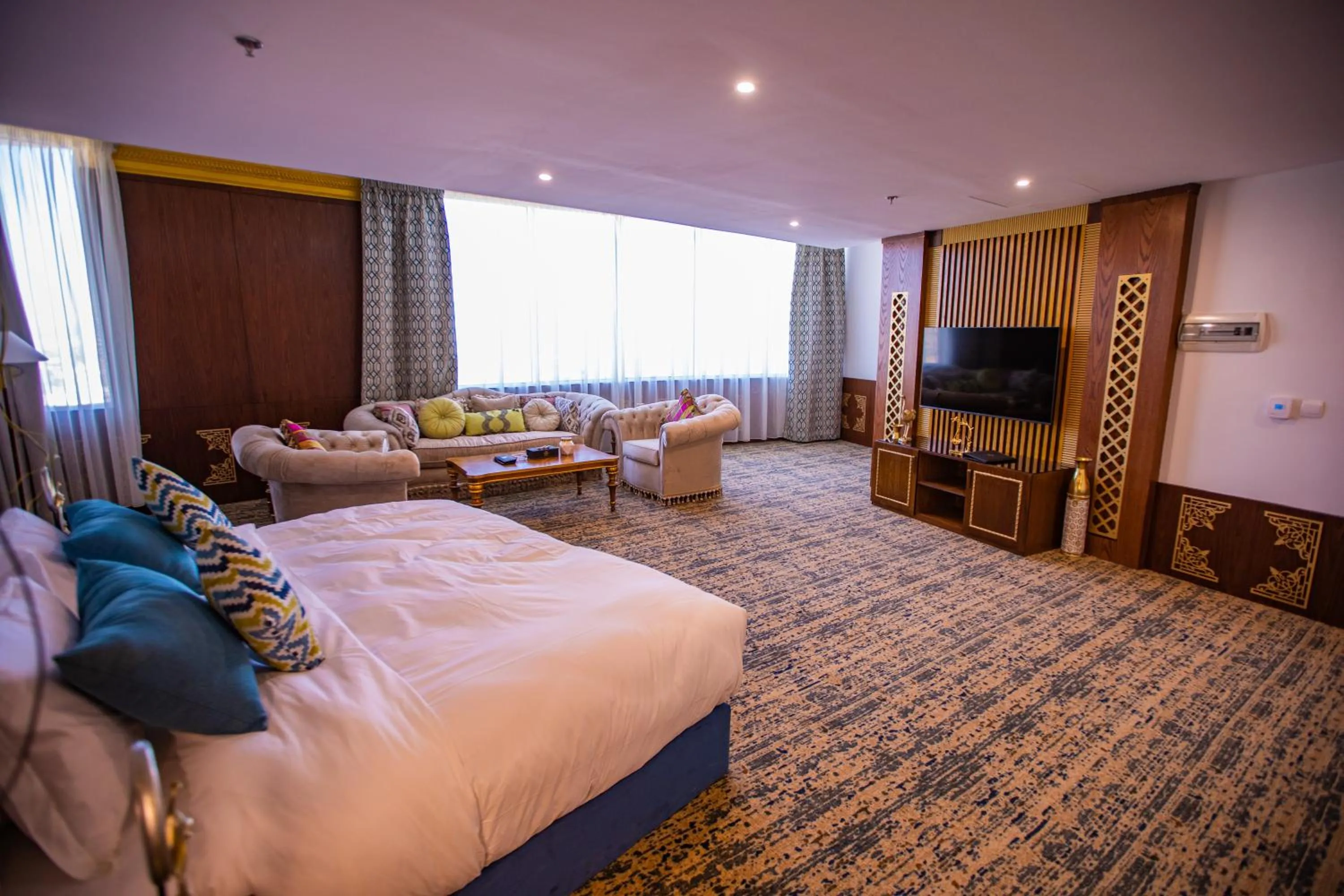 Bed in Le Park Concord Hotel Najran