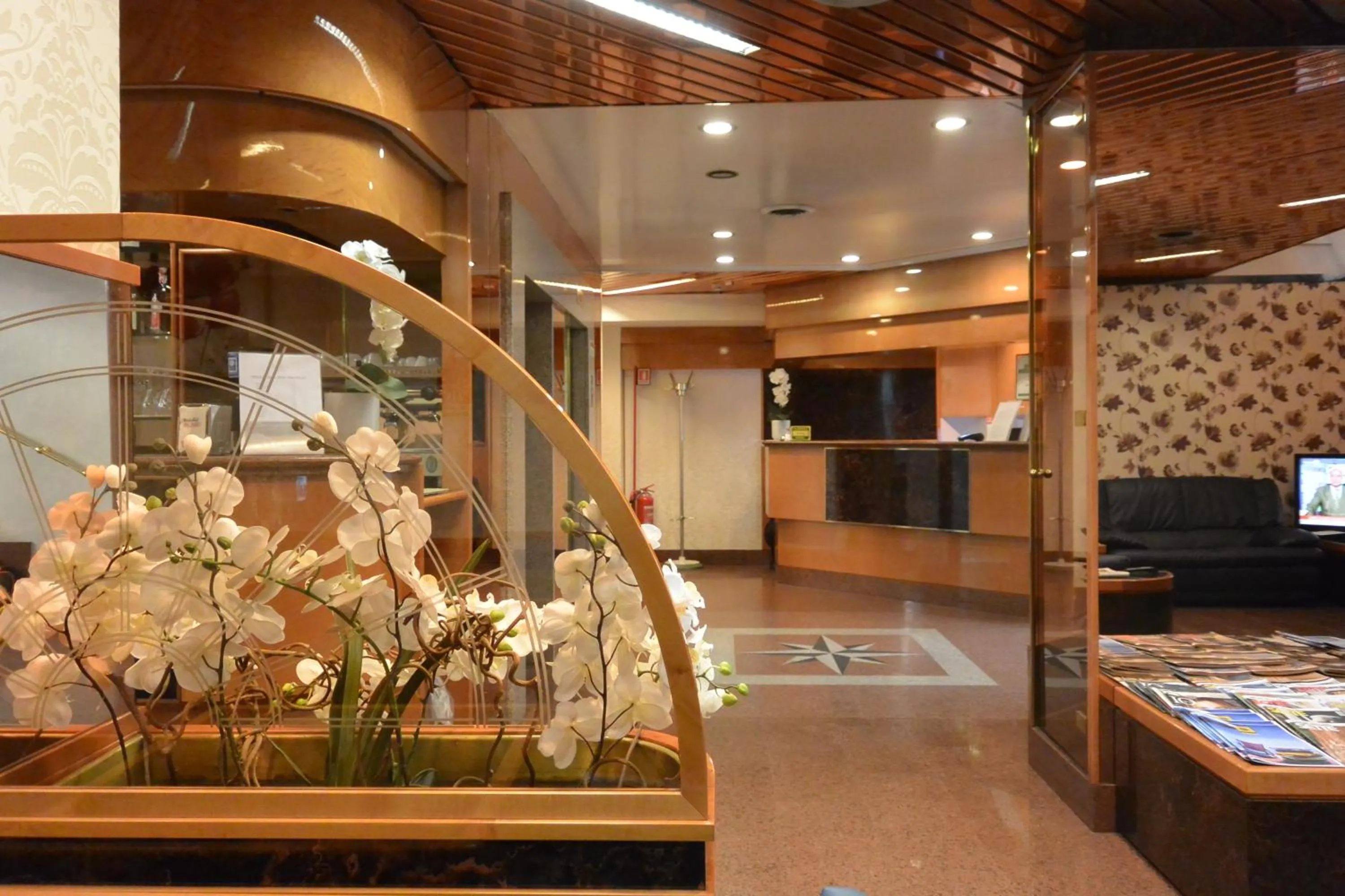 Lobby or reception in Hotel Lido