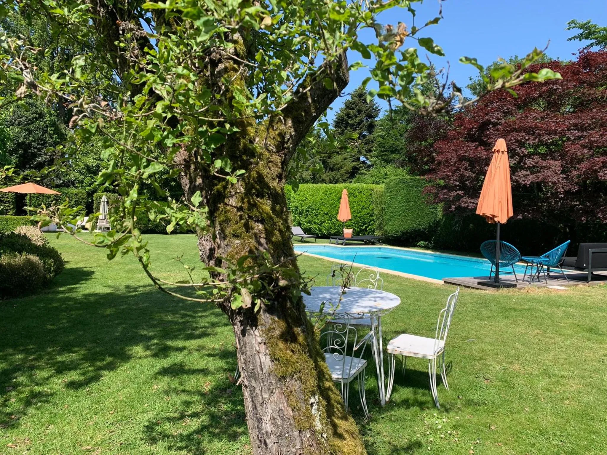 Swimming pool in Maison Josephine