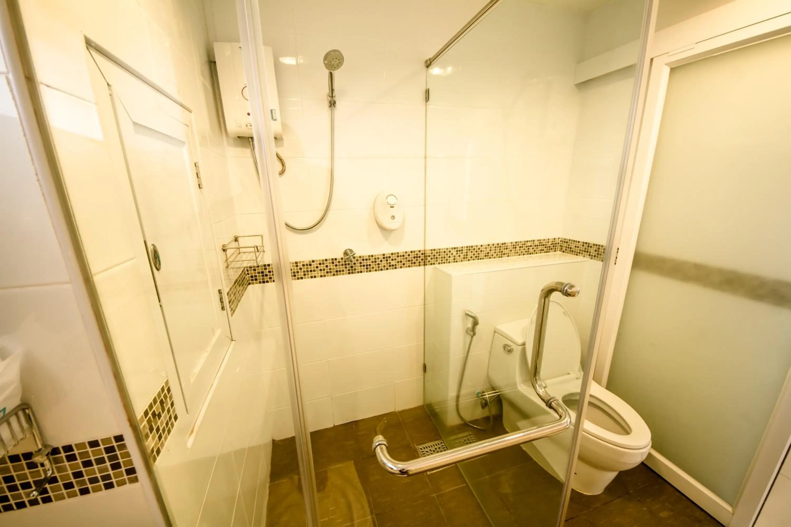 Bathroom in TH beach hotel