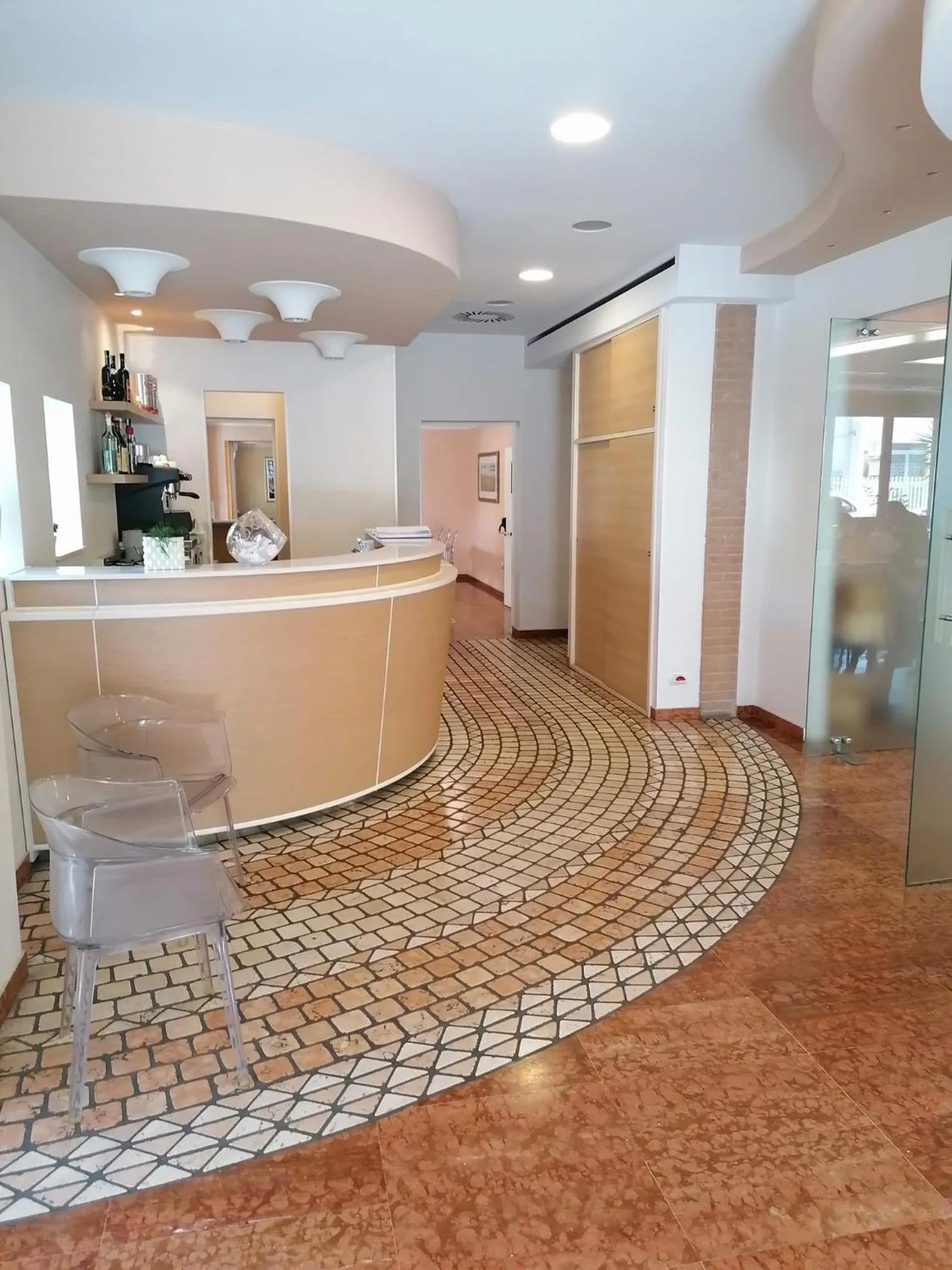 Lobby or reception in Ristorante Hotel Lucia - 100 mt dal mare