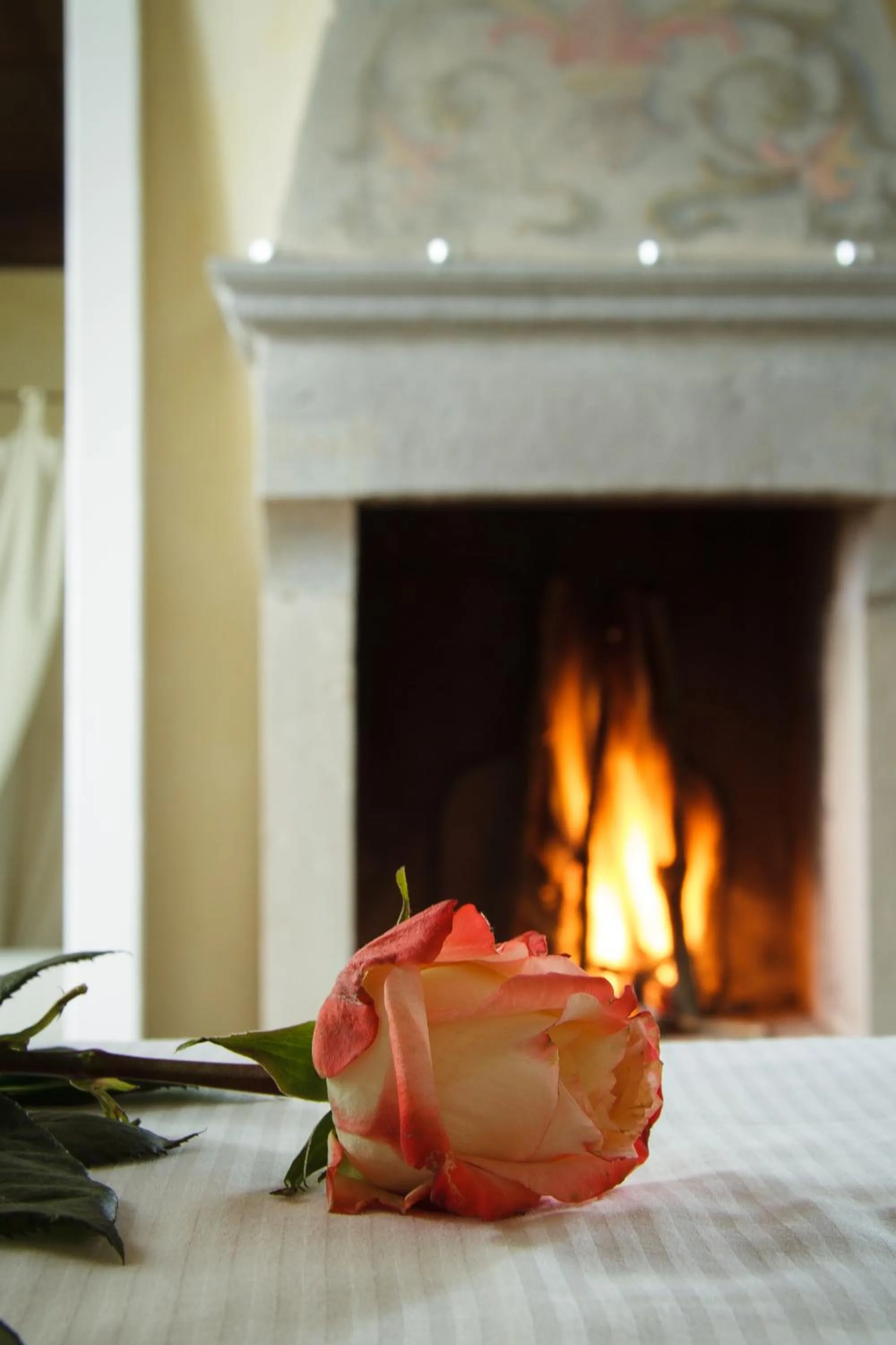 Decorative detail in Villa Cassia di Baccano