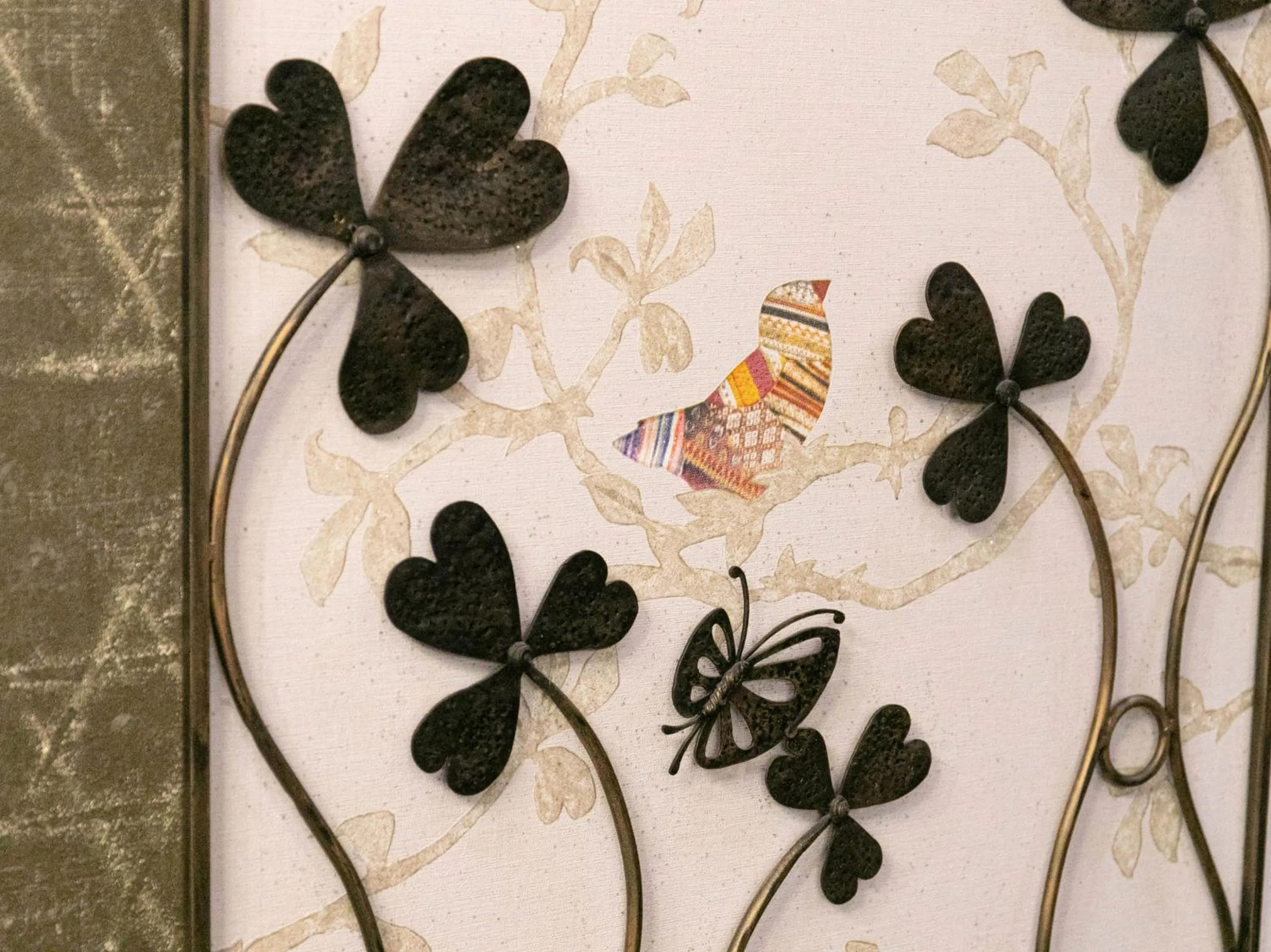 Decorative detail in Yufuin Besso Shikisai Hotel