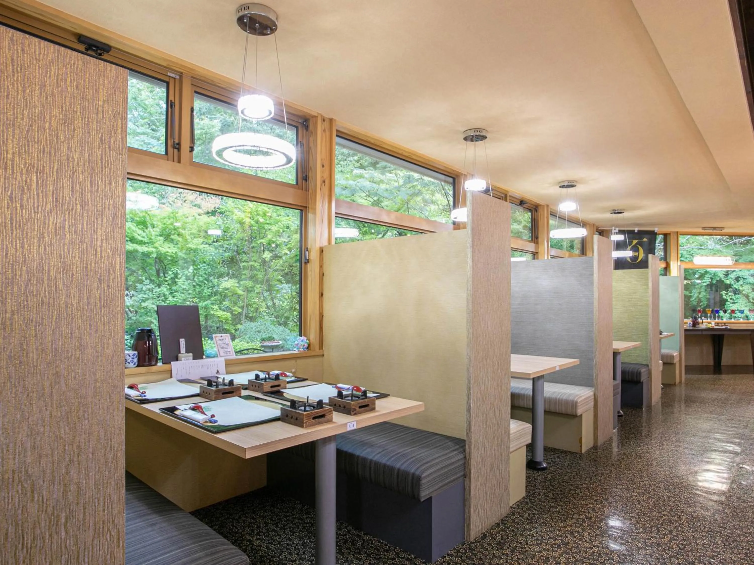 Restaurant/places to eat in Yufuin Besso Shikisai Hotel