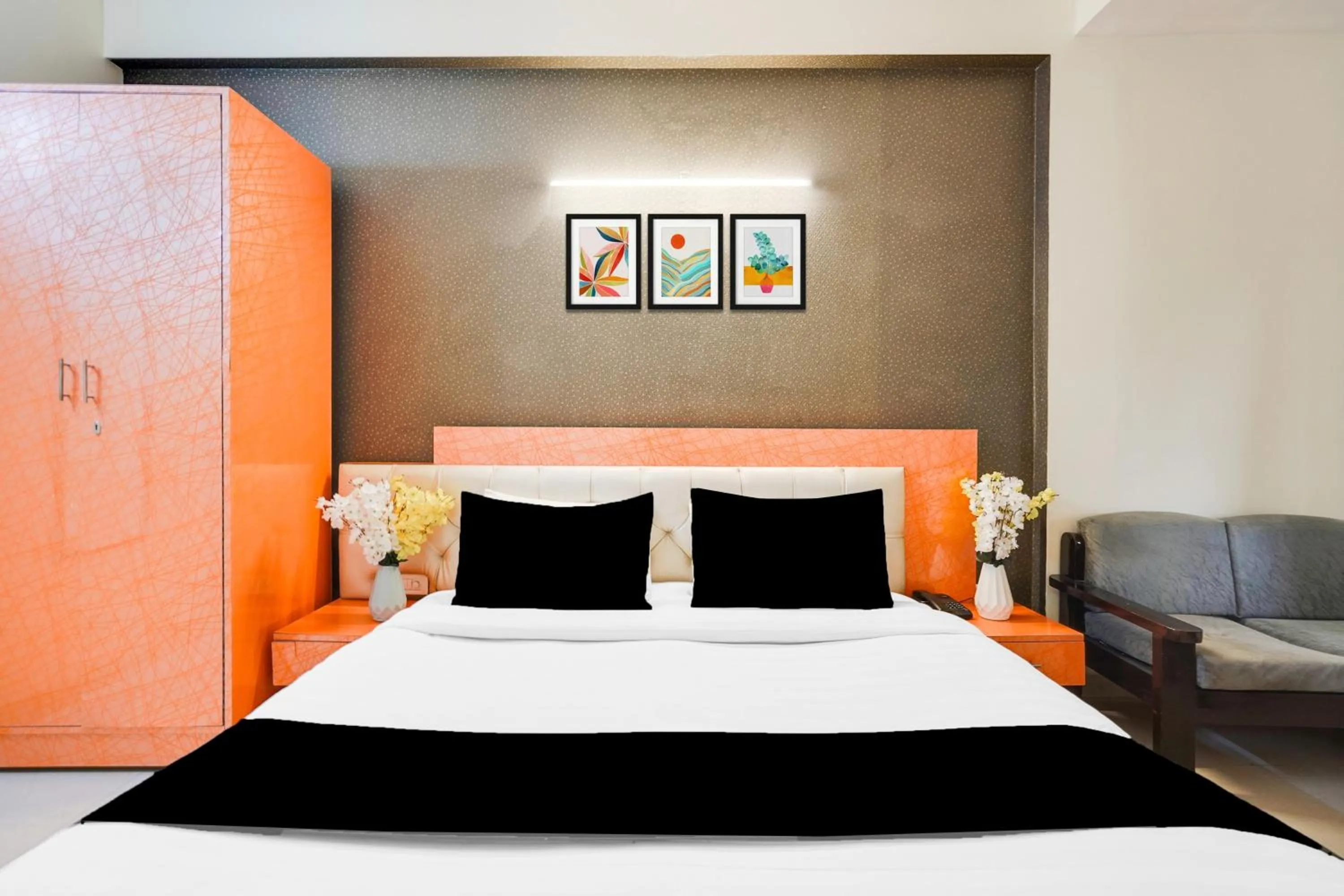 Bedroom in Townhouse Maithli Marg Sector 55 Formerly Red Roof