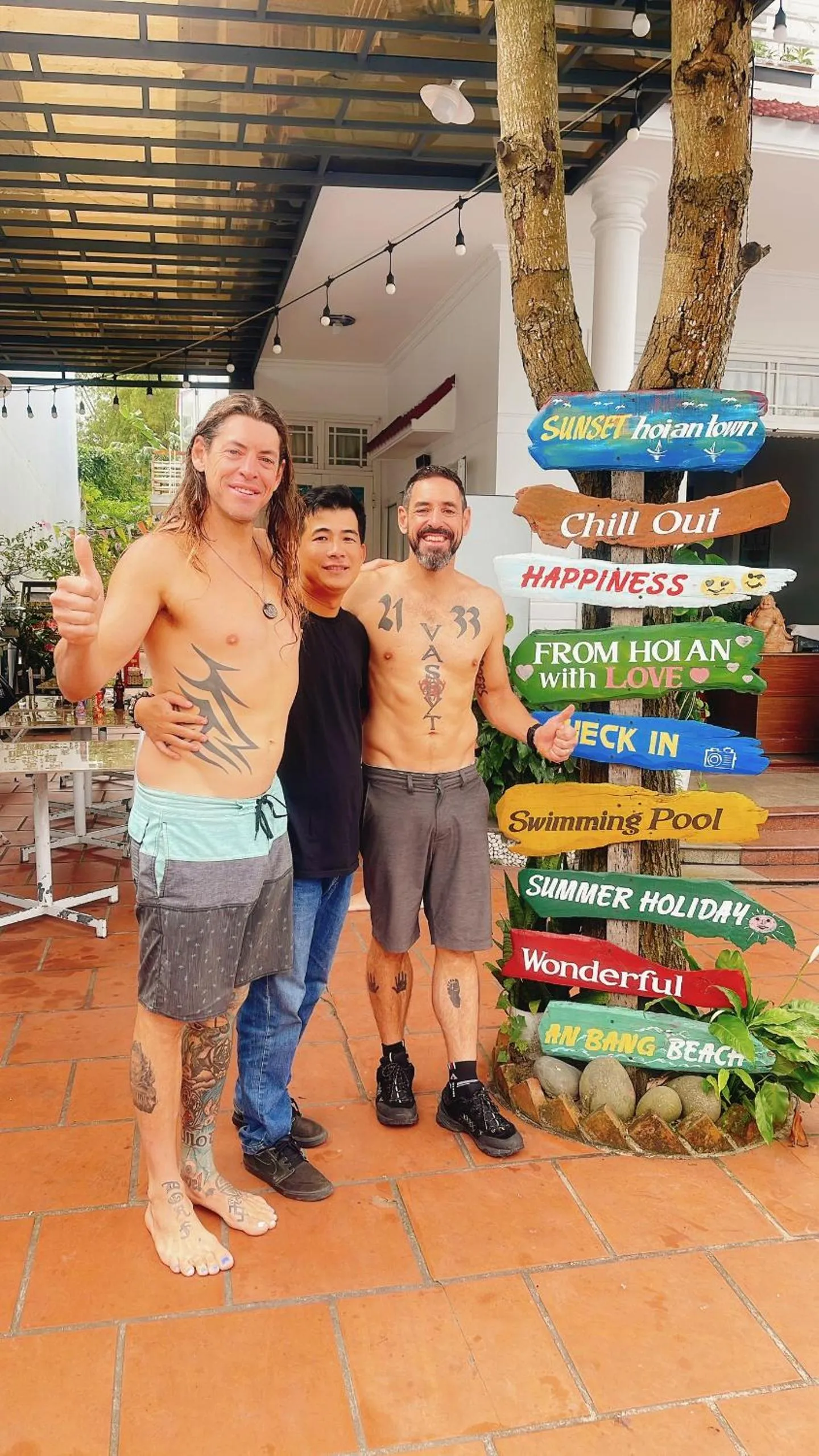 group of guests in Hoi An Life Villa