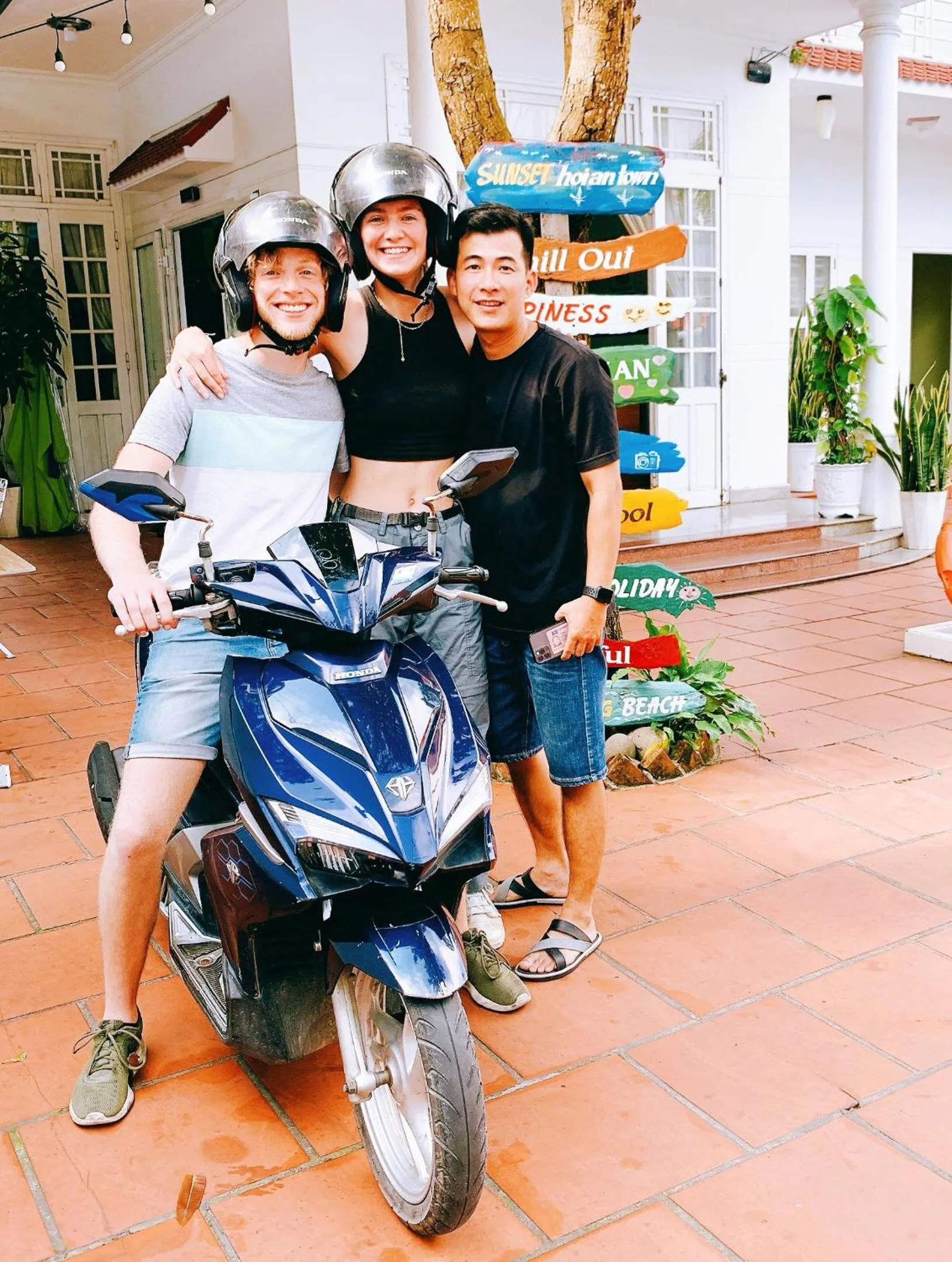 group of guests in Hoi An Life Villa
