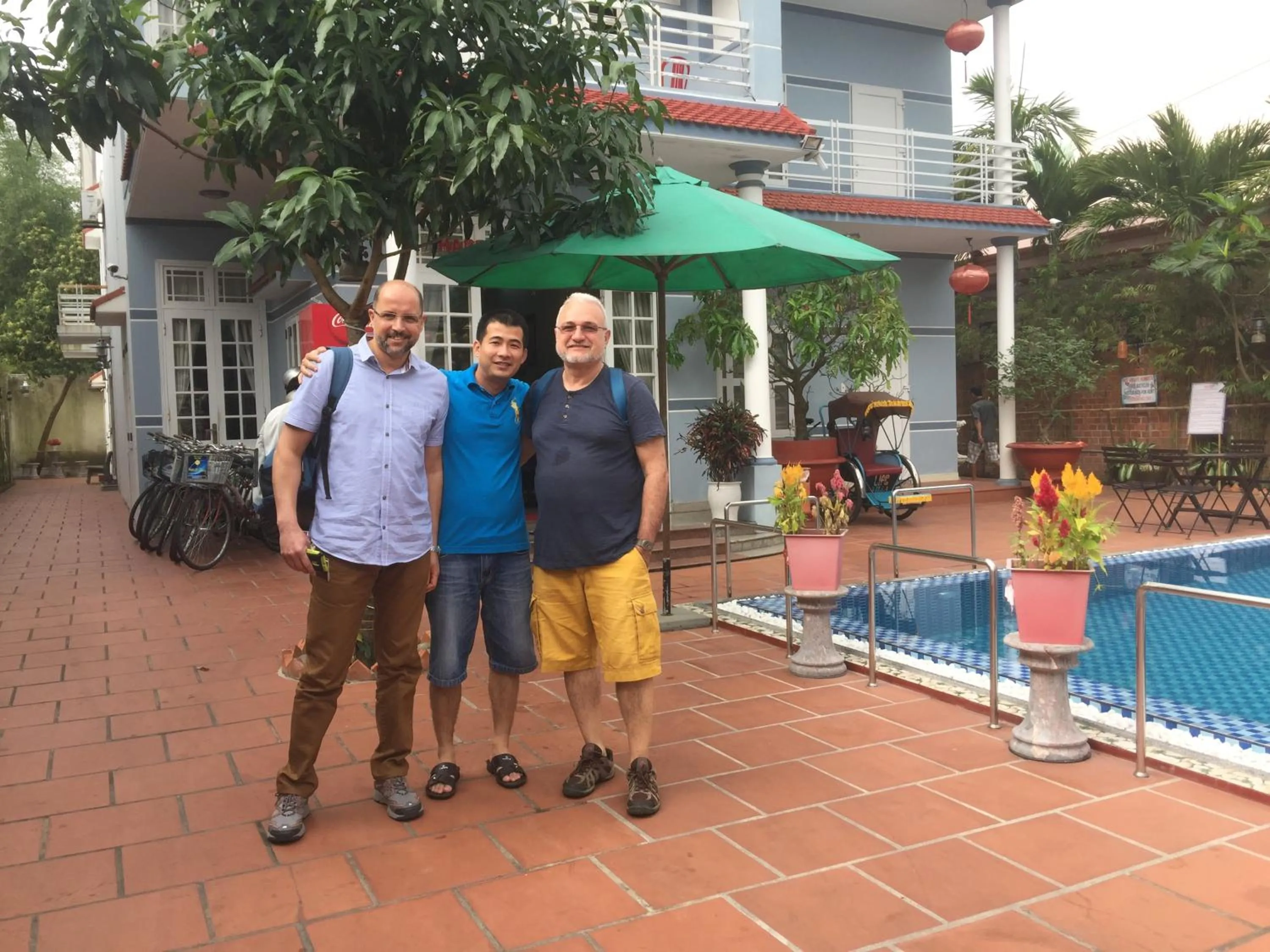 group of guests in Hoi An Life Villa