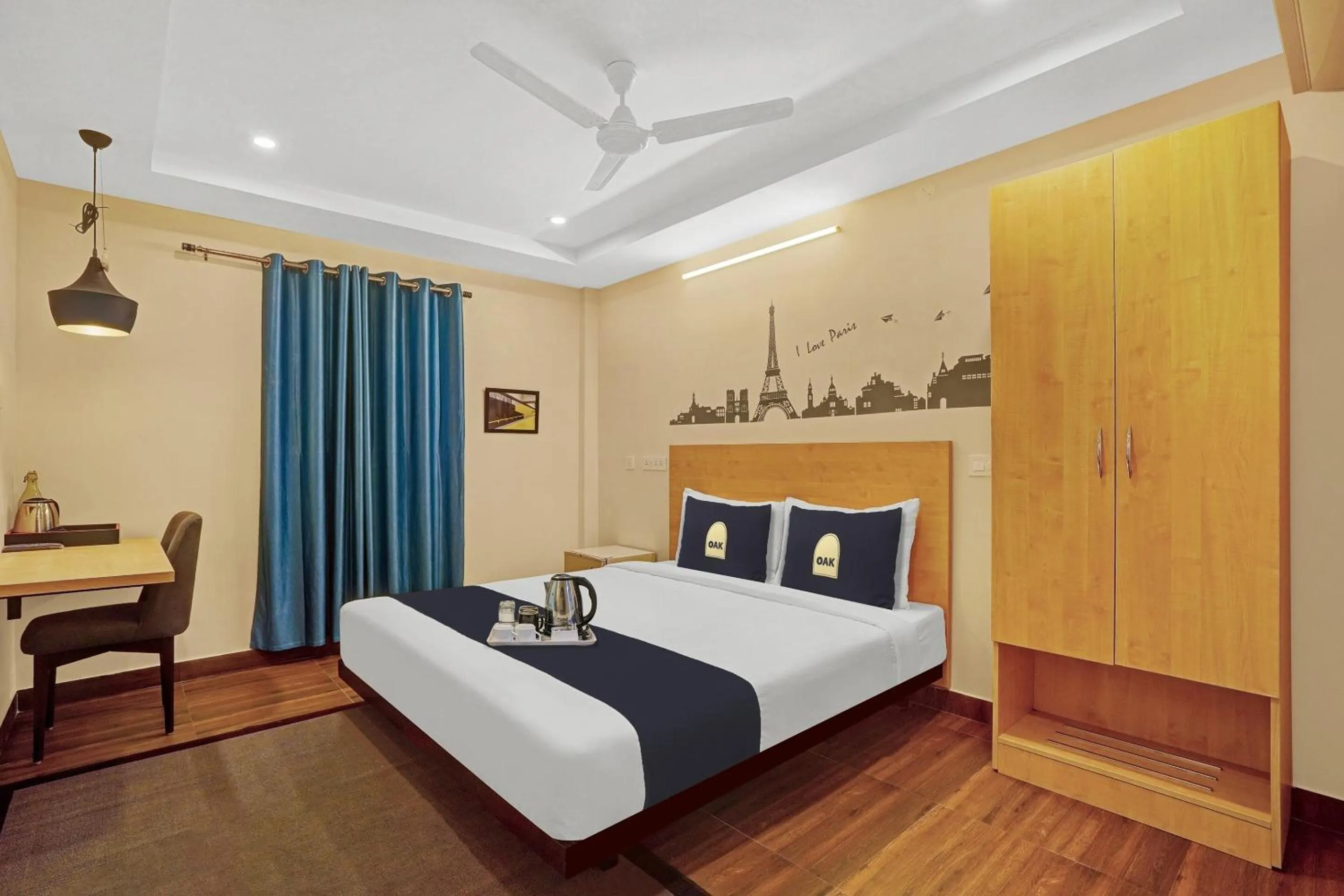 Bedroom, Bed in Capital O De Alphabet Kakinada