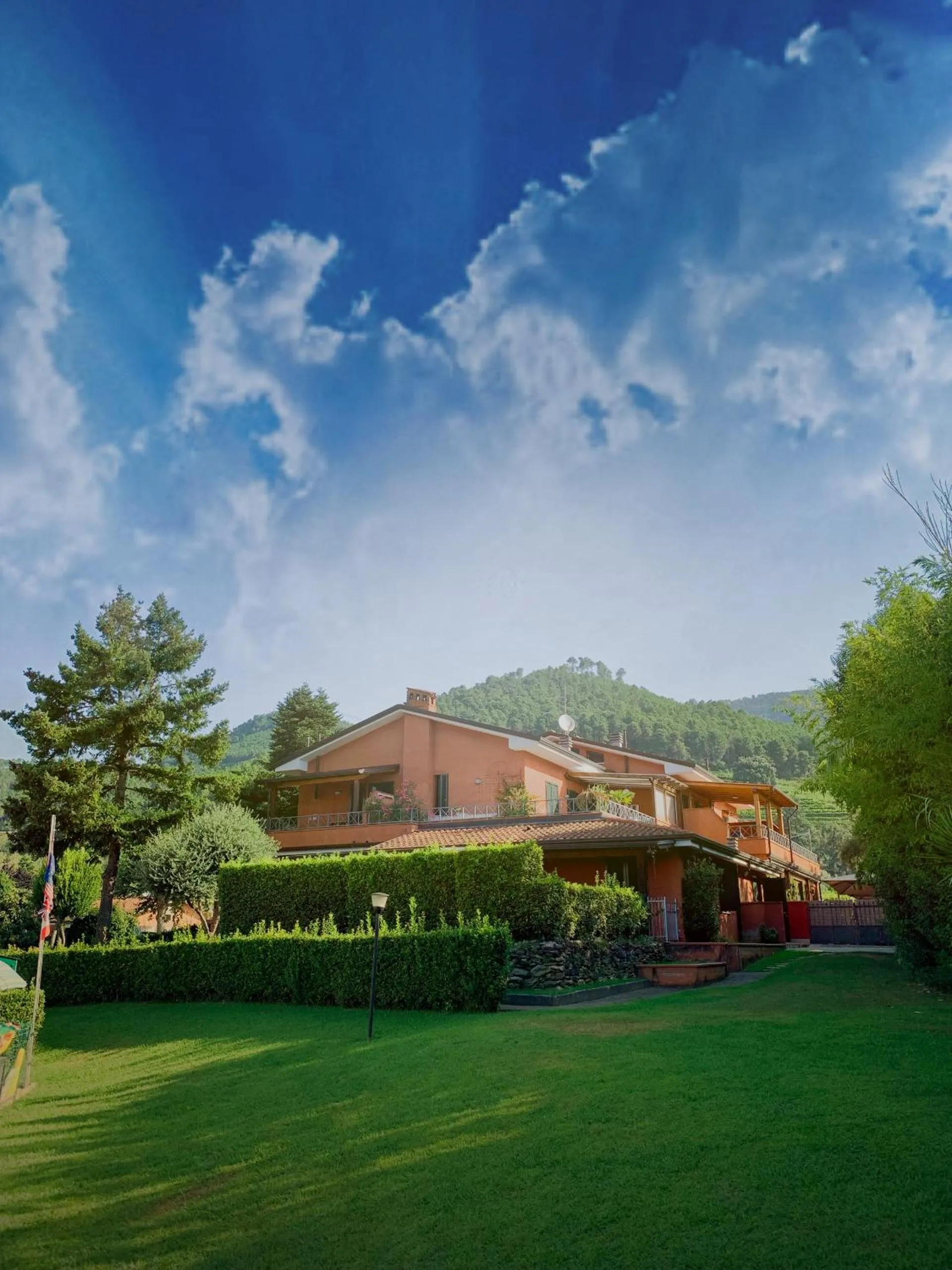 Garden view in Aurelia Rta Detta il Cascinale