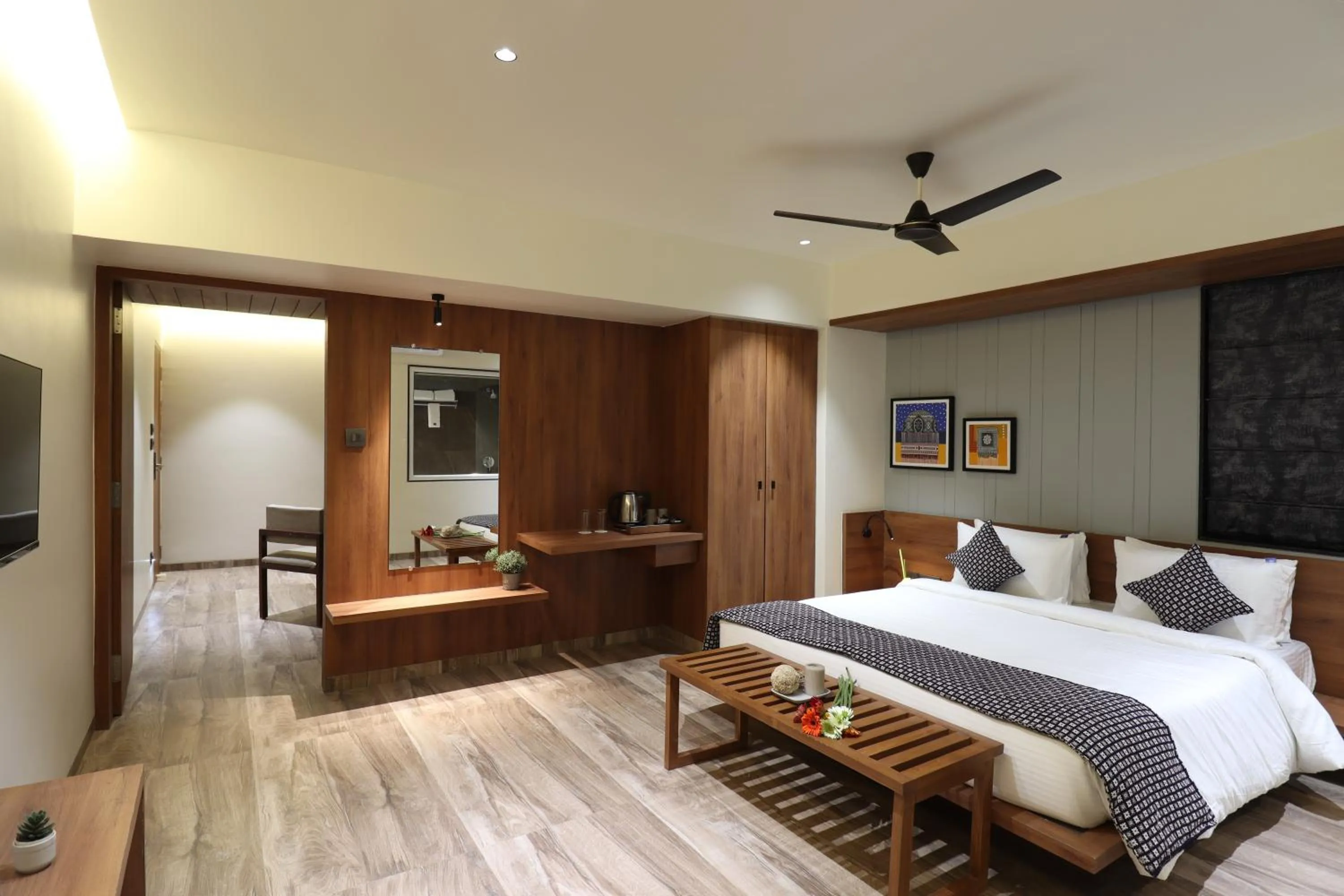 Photo of the whole room, Bed in Hotel Chitra Executive