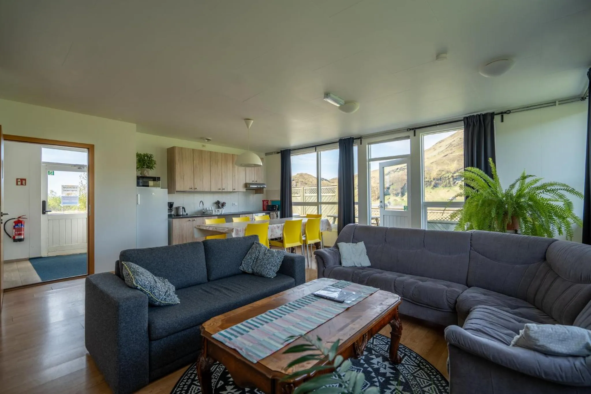 Living room in Hótel Skógafoss by EJ Hotels