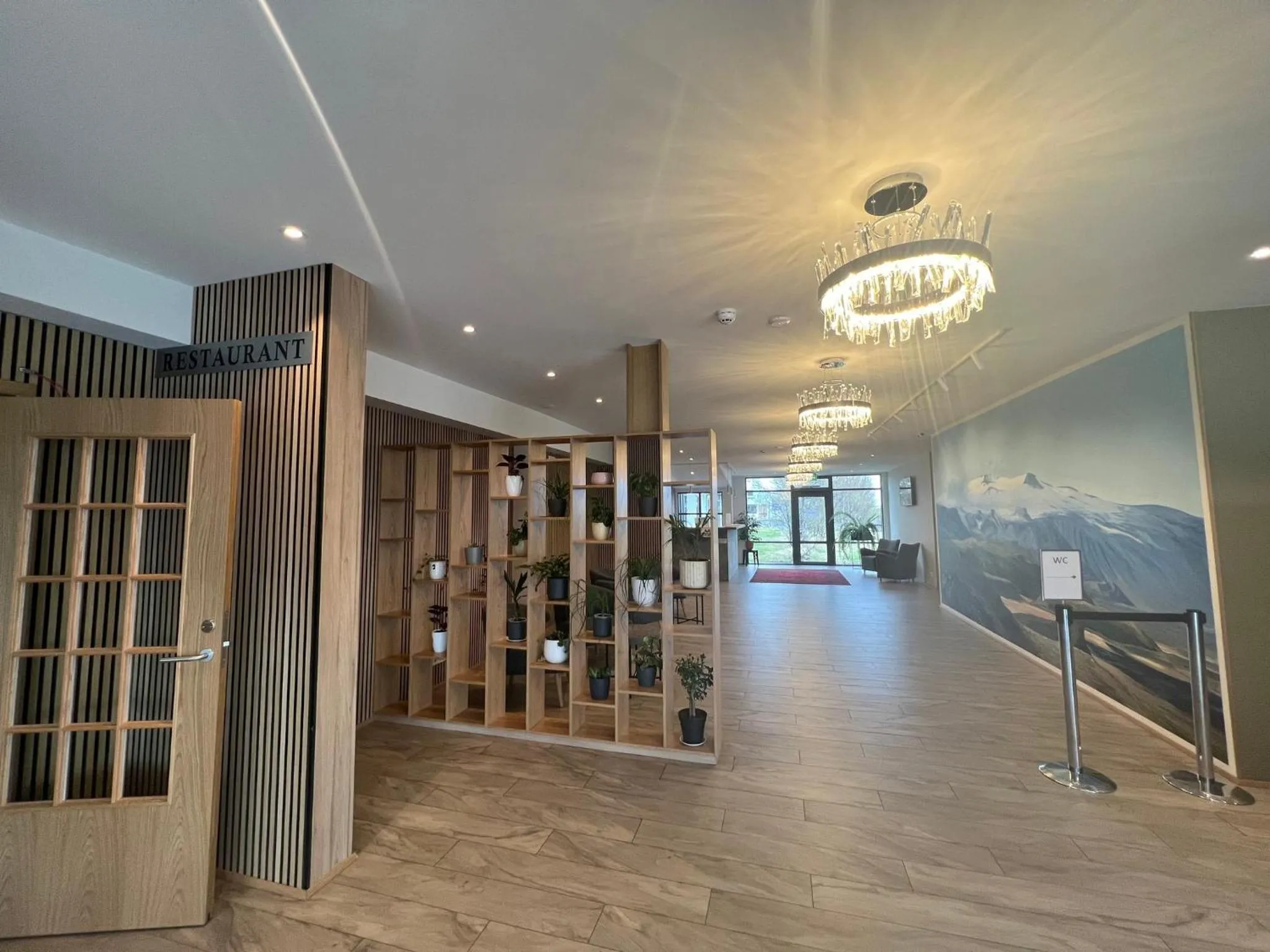 Lobby or reception in Hótel Skógafoss by EJ Hotels