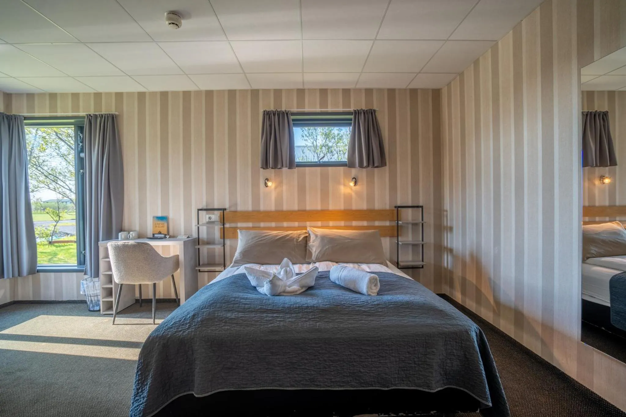 Bedroom, Bed in Hótel Skógafoss by EJ Hotels