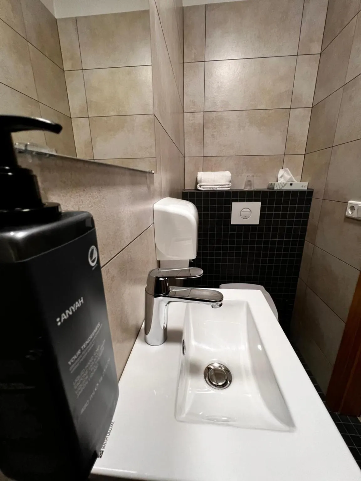 Bathroom in Hótel Skógafoss by EJ Hotels
