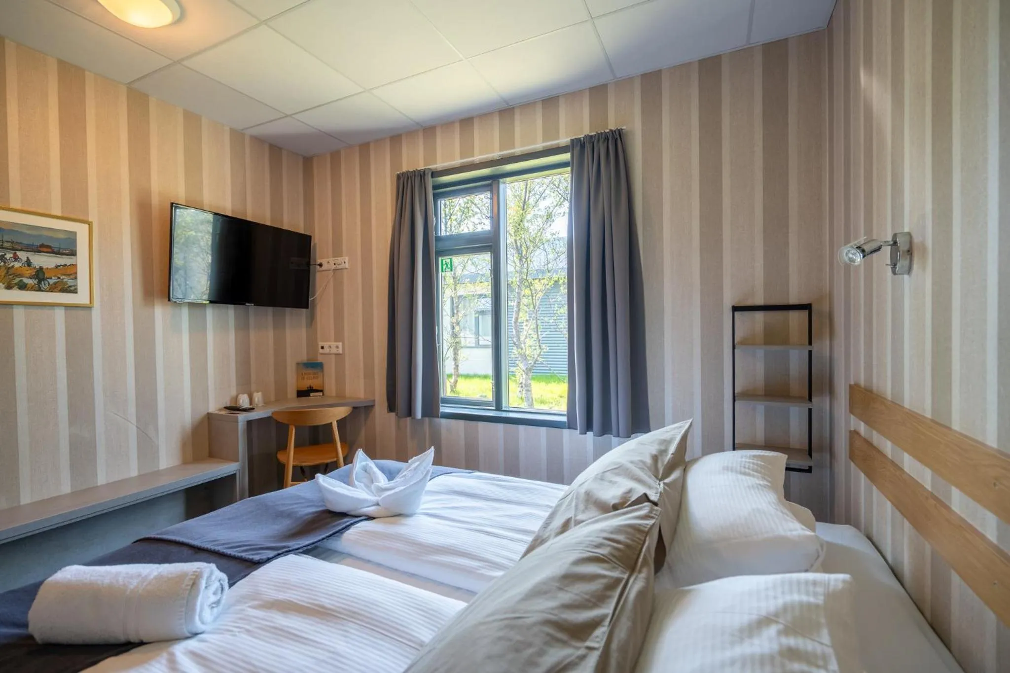 Bedroom, Bed in Hótel Skógafoss by EJ Hotels