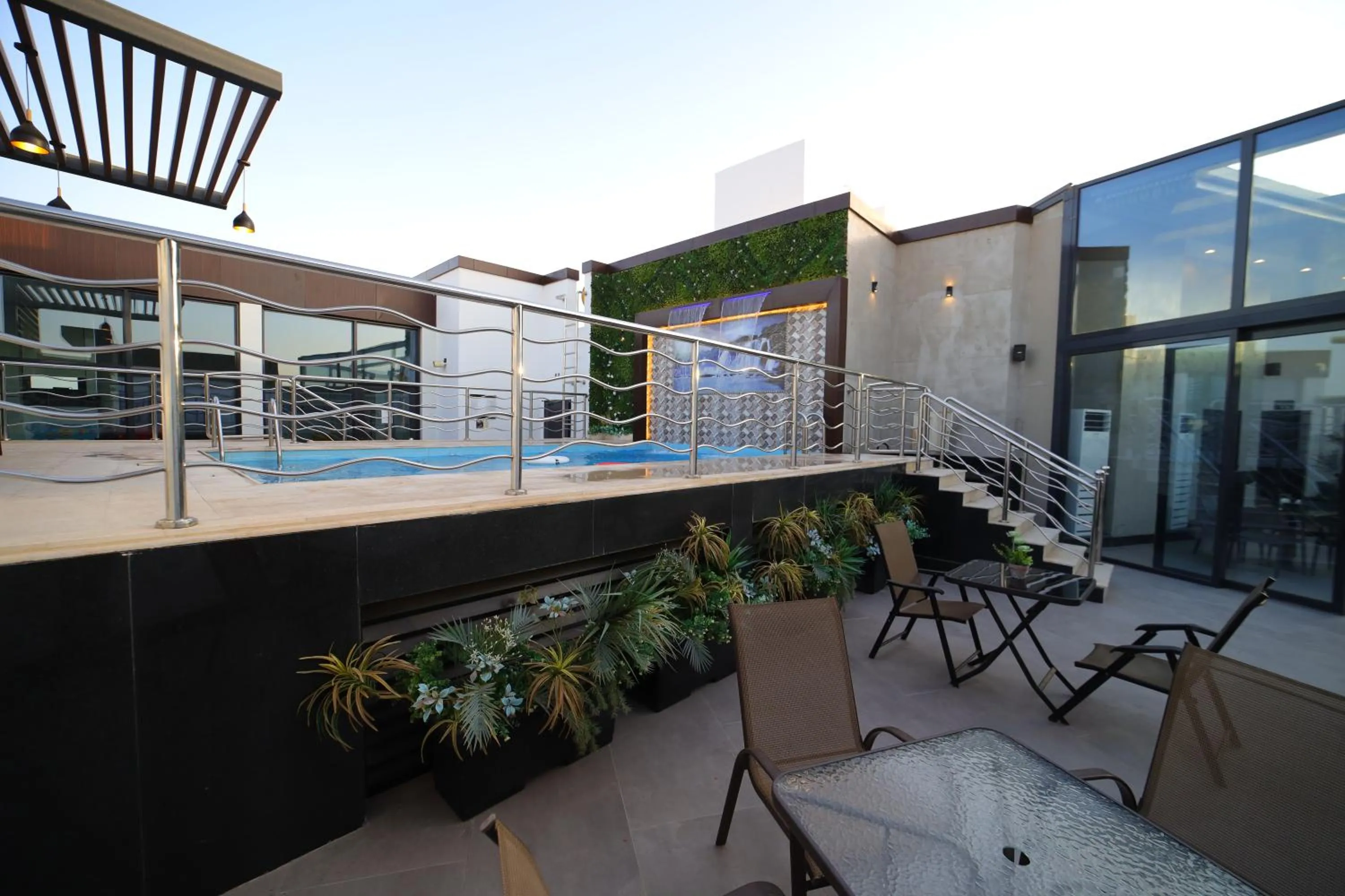 Balcony/Terrace in PRIMOTEL Elite As Salamah - Serviced Apartments