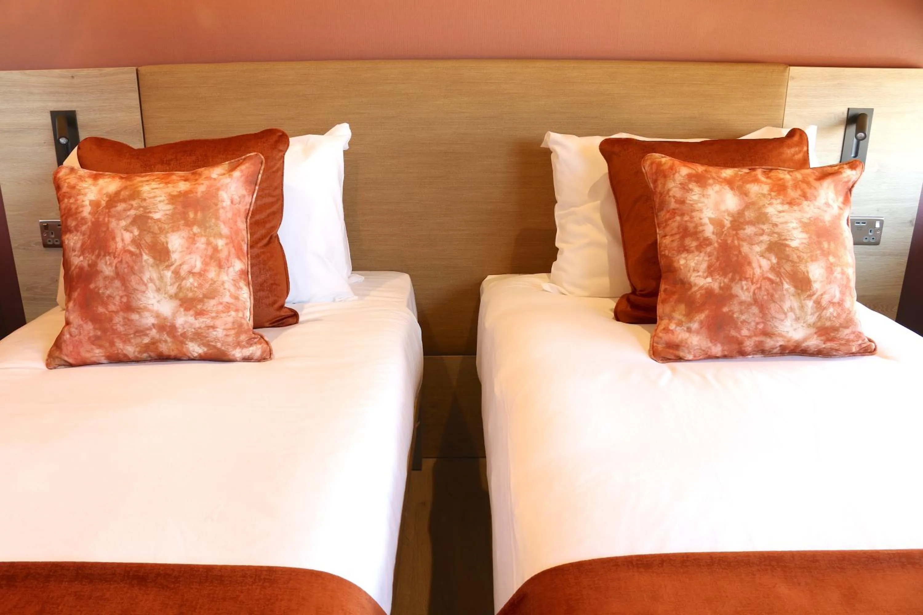 Bed in Hex Wildlife Hotel at Yorkshire Wildlife Park