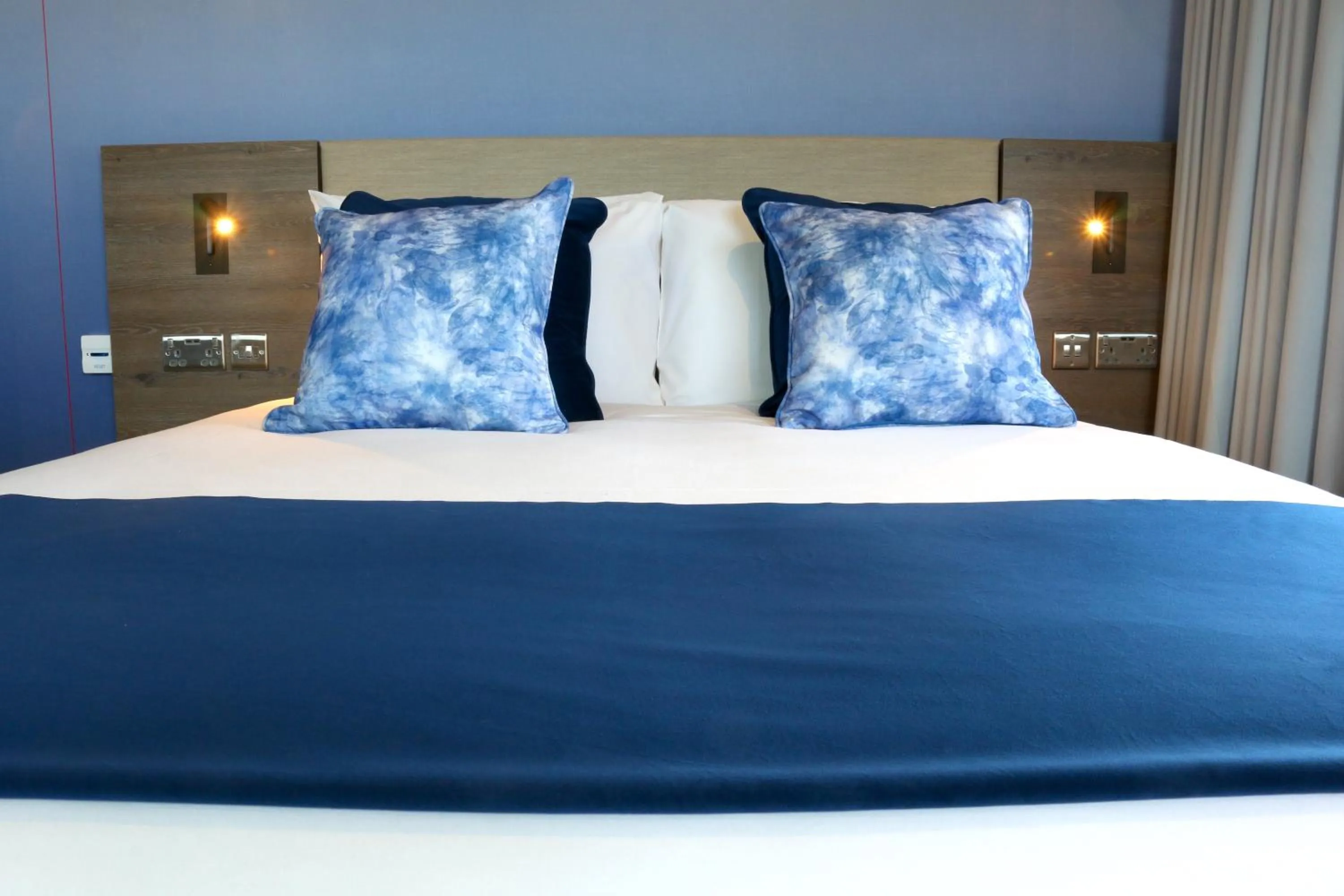 Bed in Hex Wildlife Hotel at Yorkshire Wildlife Park