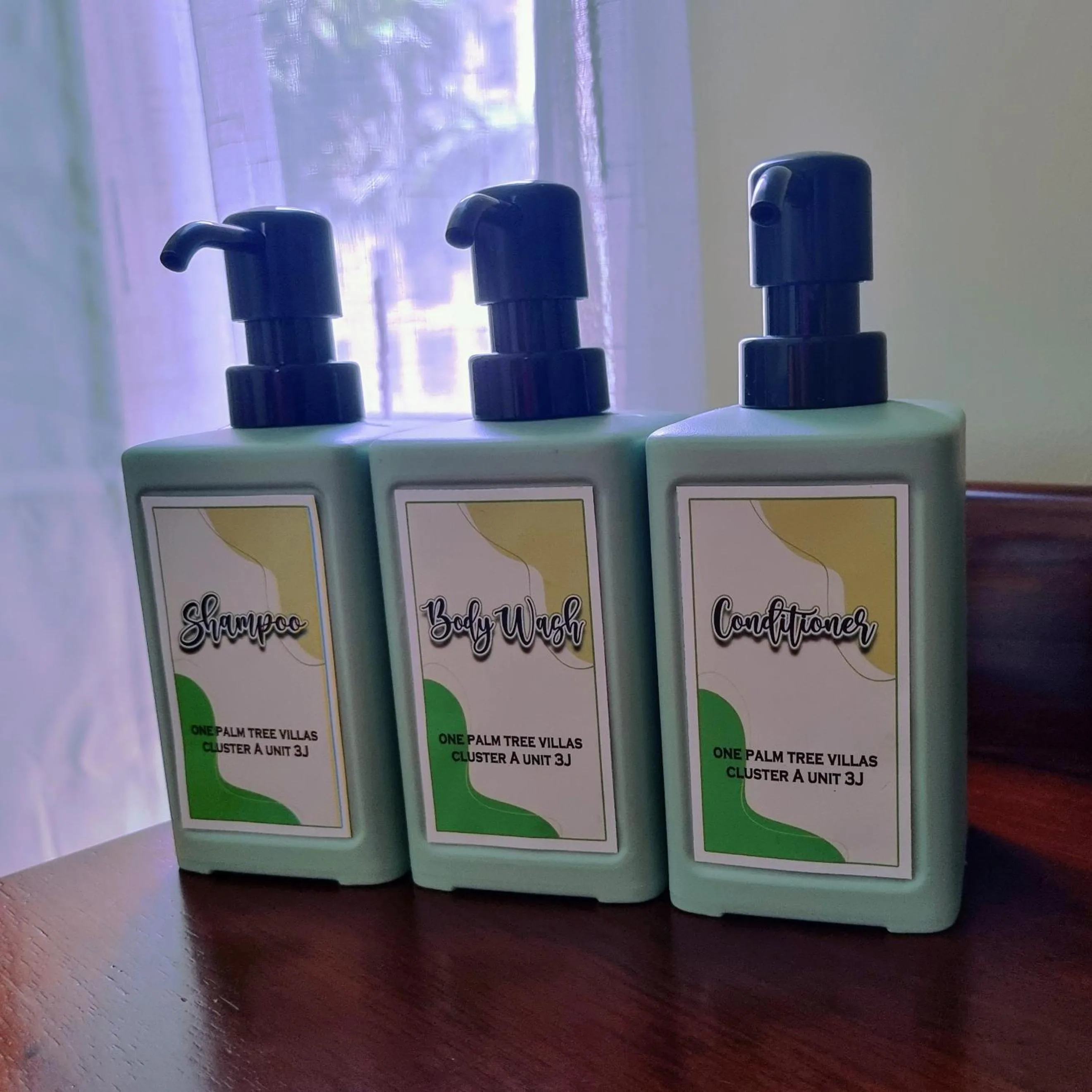 Shower in One Palm Tree Villas Condo Across NAIA Terminal 3