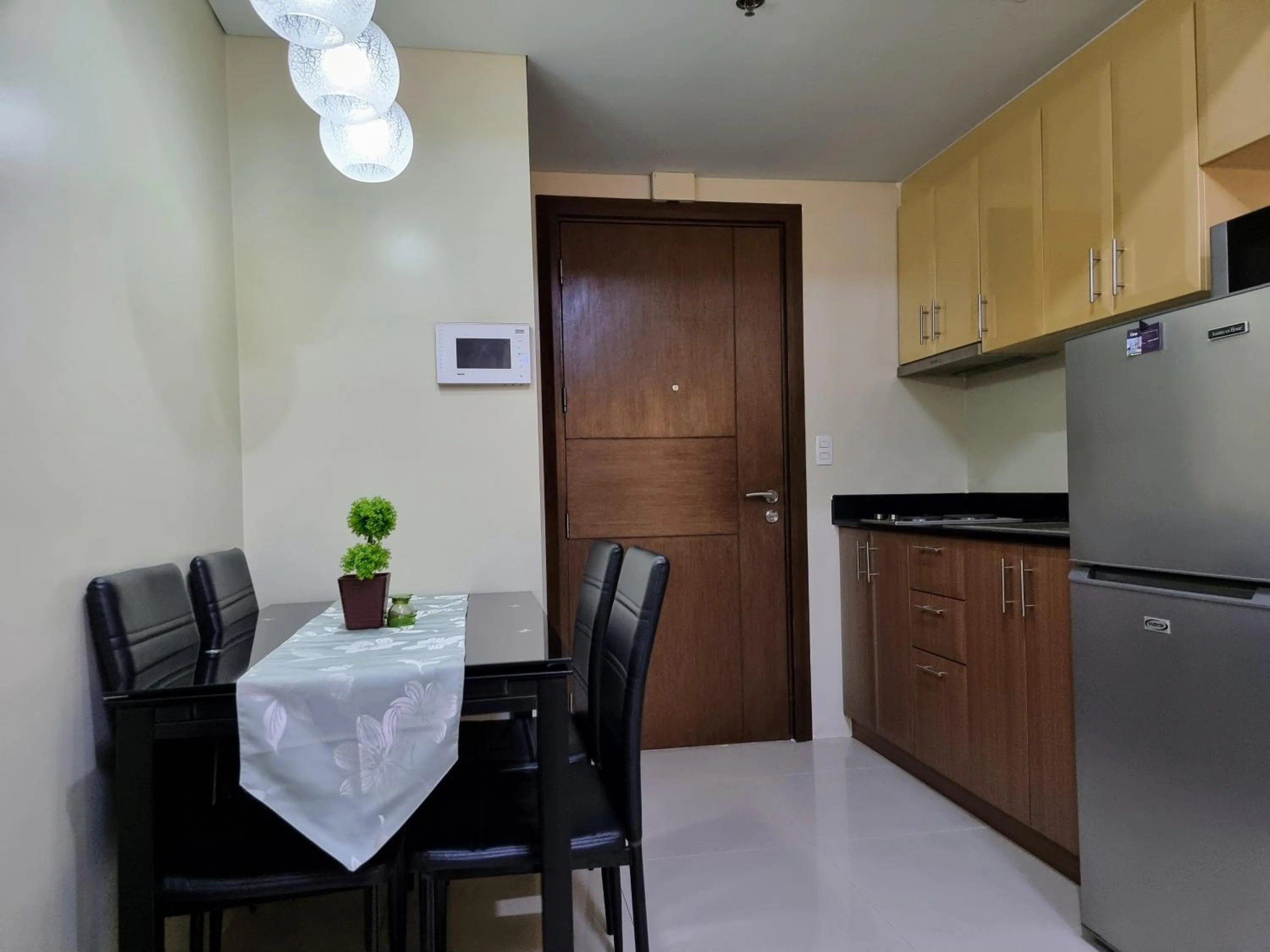 Dining area in One Palm Tree Villas Condo Across NAIA Terminal 3