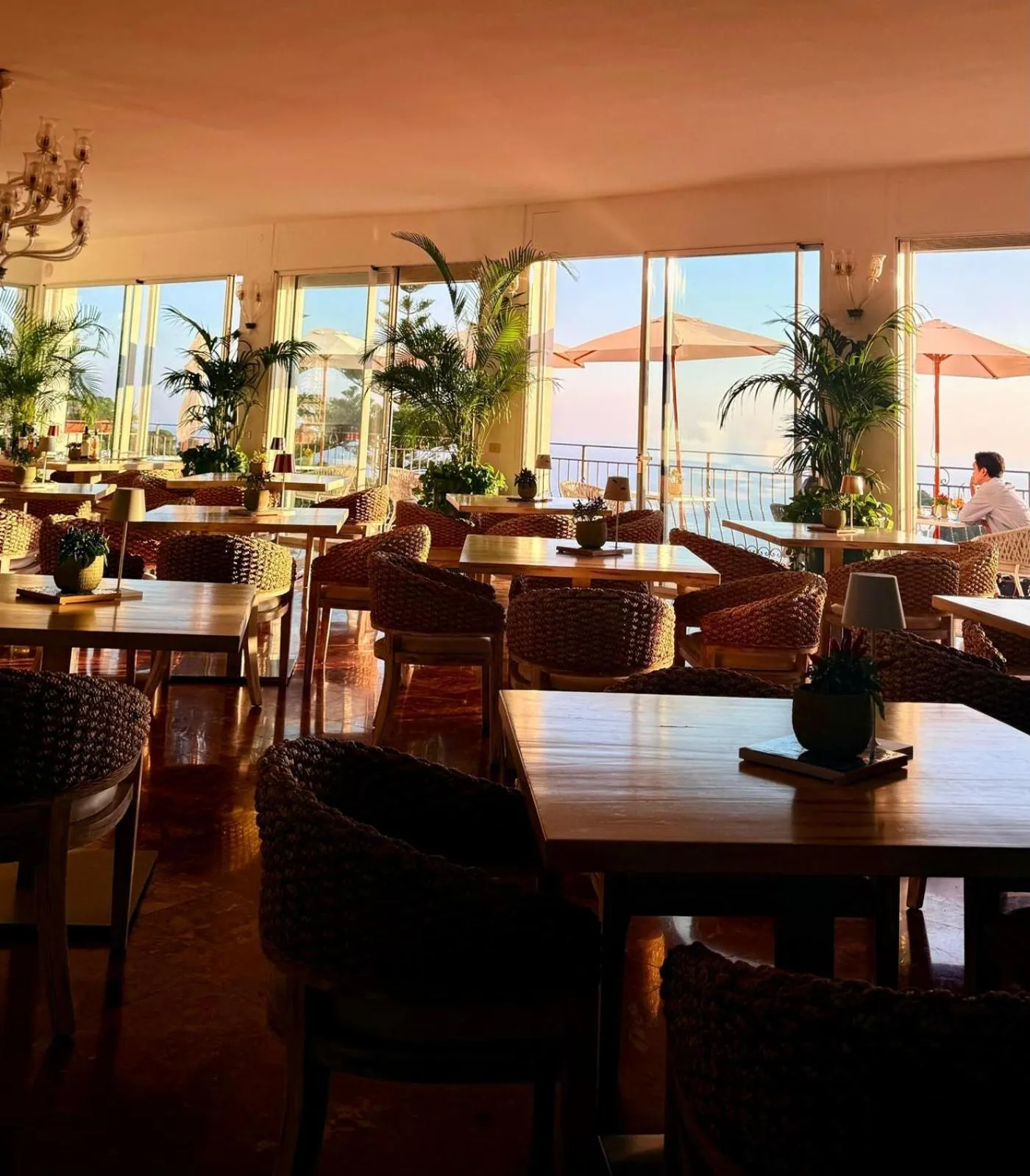 Restaurant/places to eat in Hotel La Floridiana