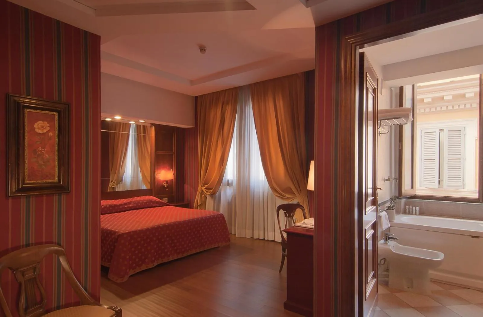 Photo of the whole room, Bed in Atlante Garden Hotel