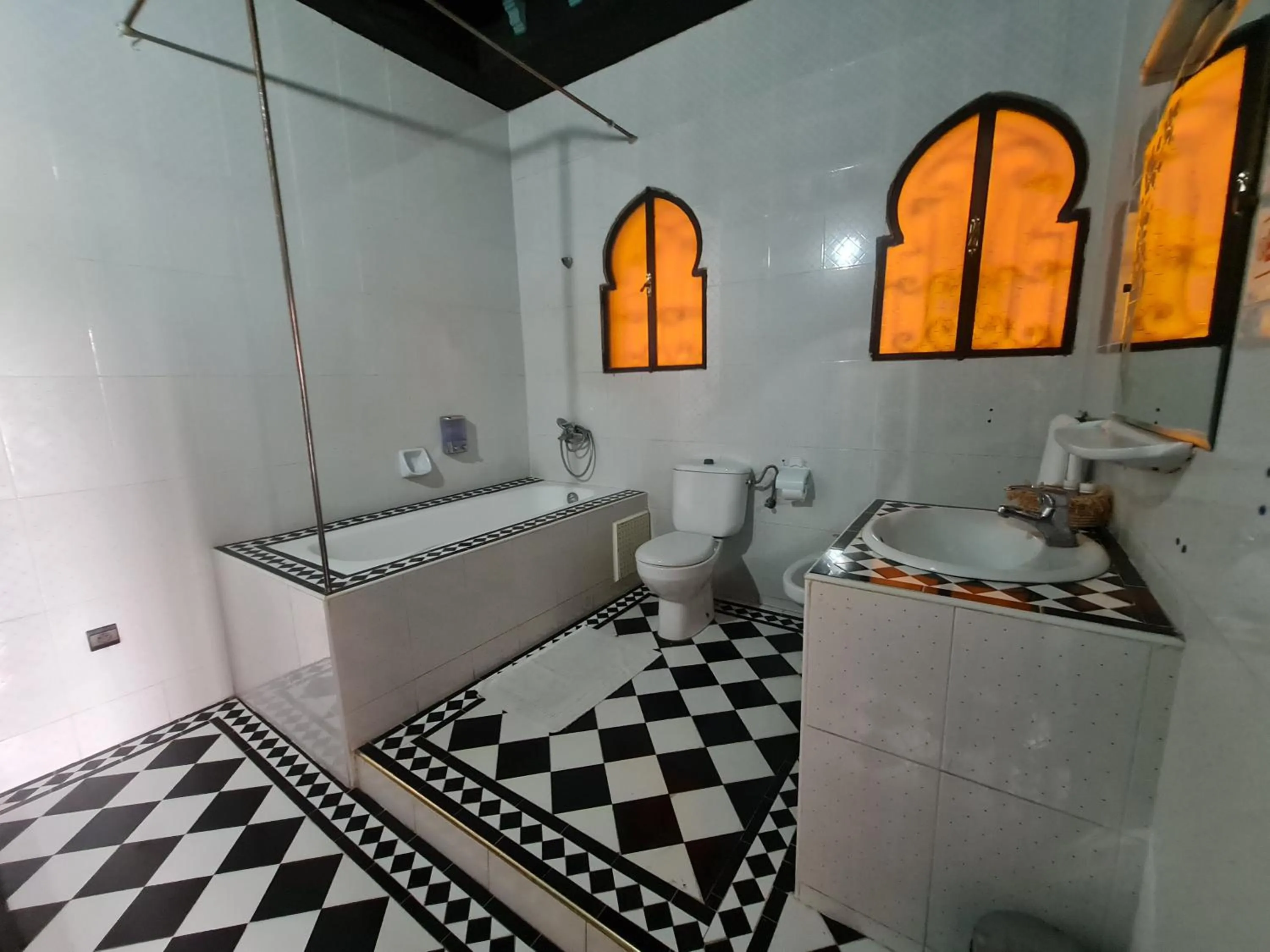 Bathroom in Targafit Hotel & Hammam