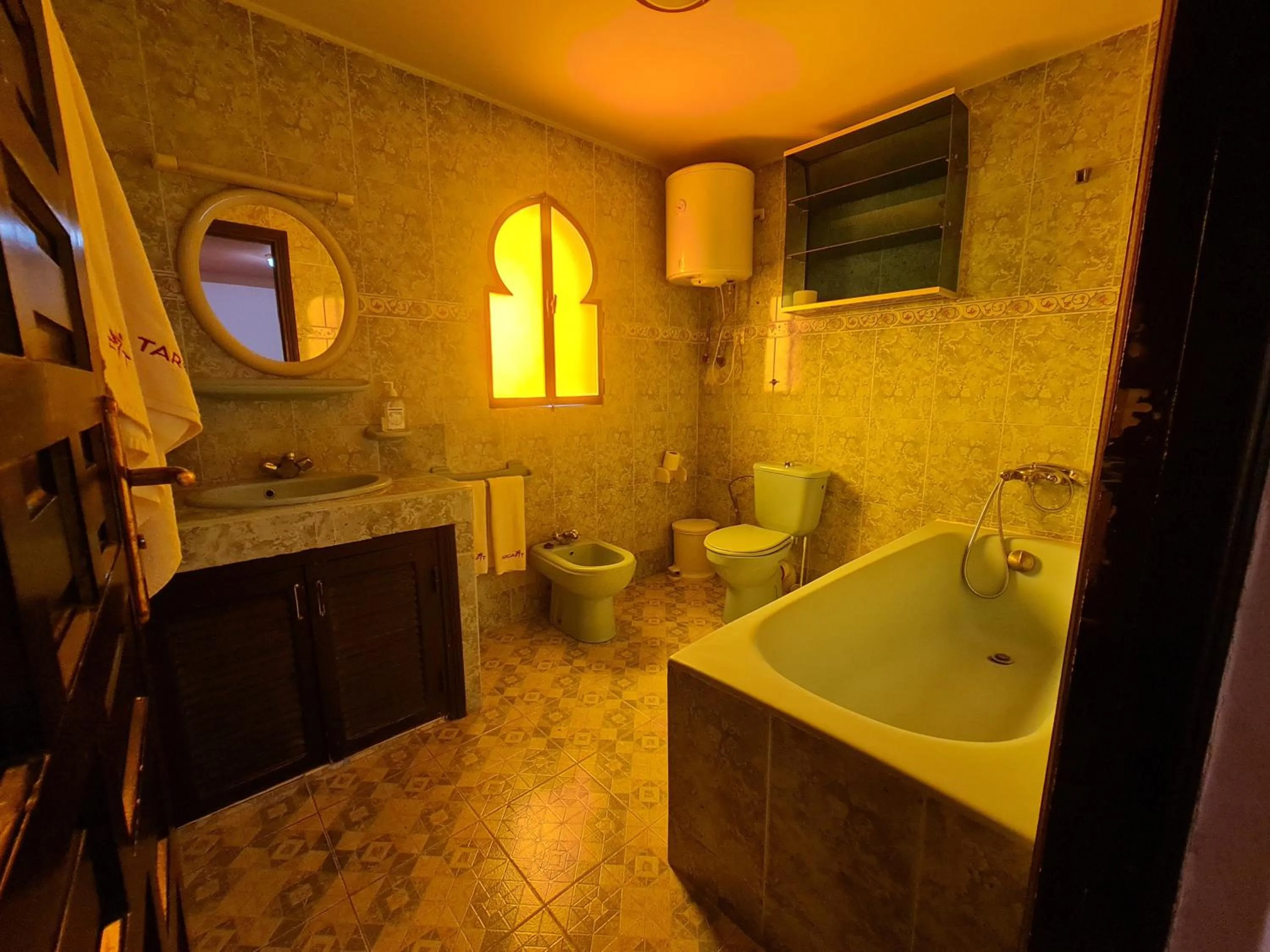 Bathroom in Targafit Hotel & Hammam