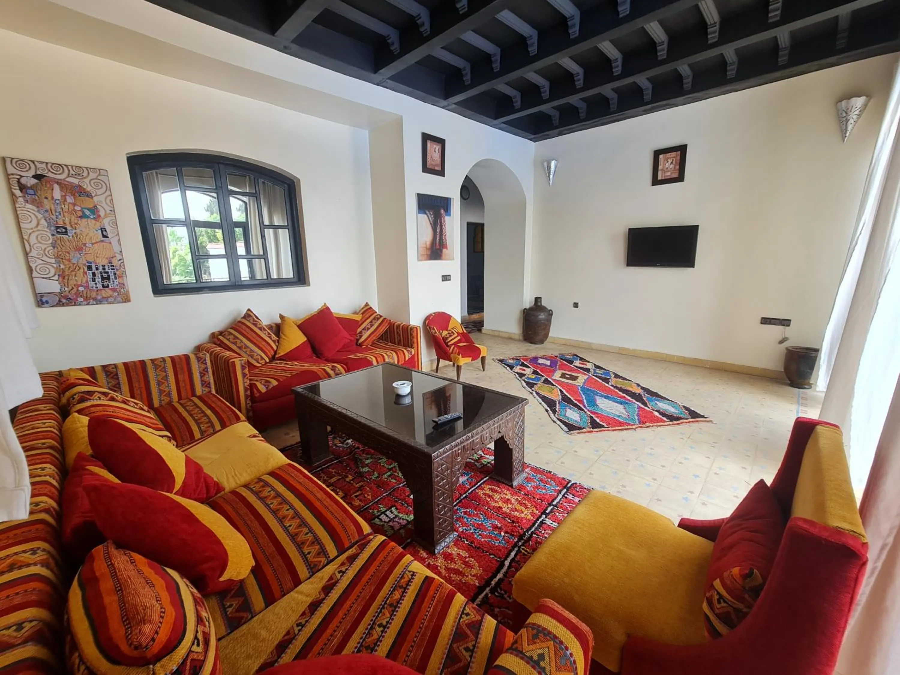 Living room in Targafit Hotel & Hammam