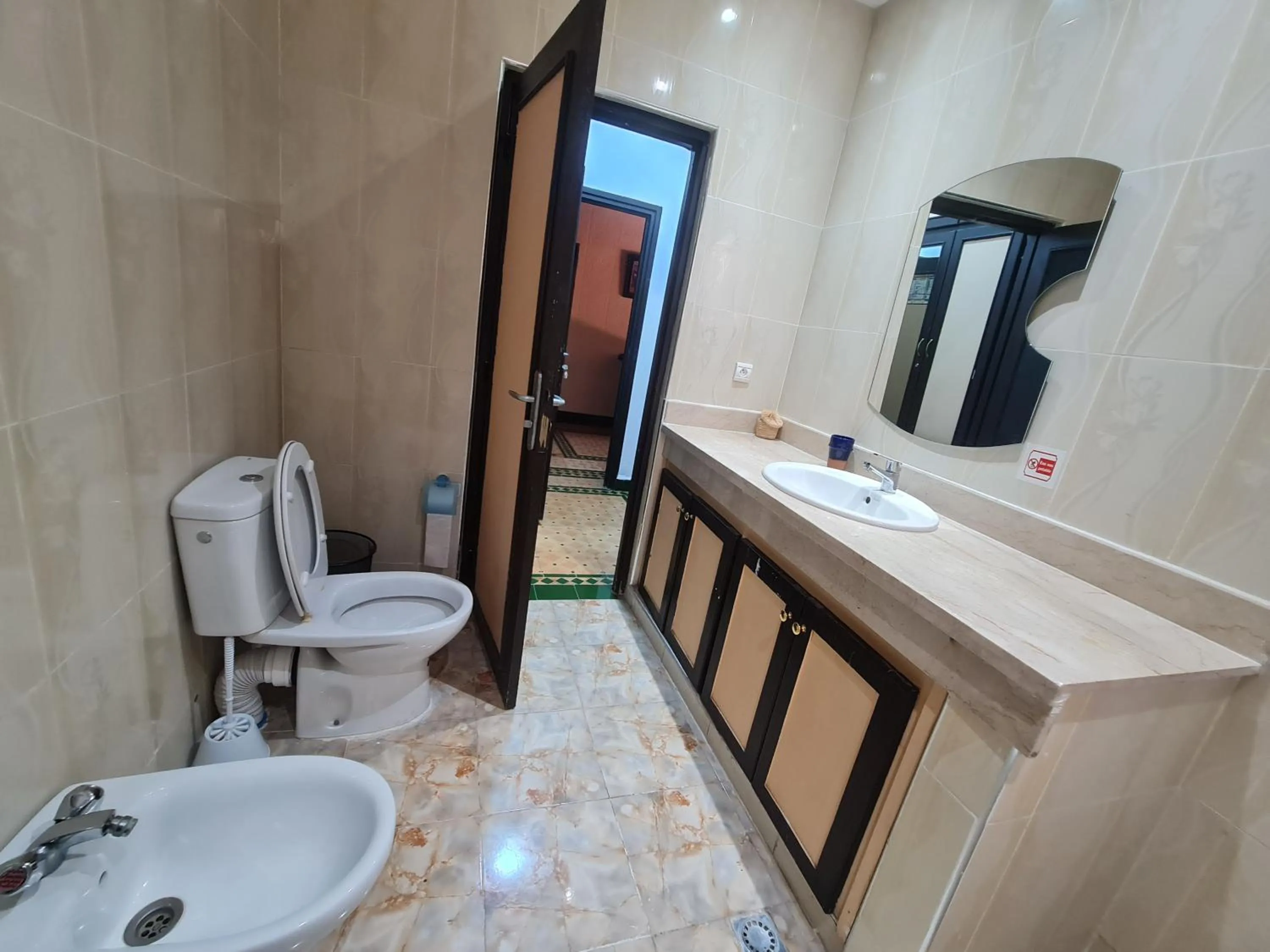 Shower in Targafit Hotel & Hammam