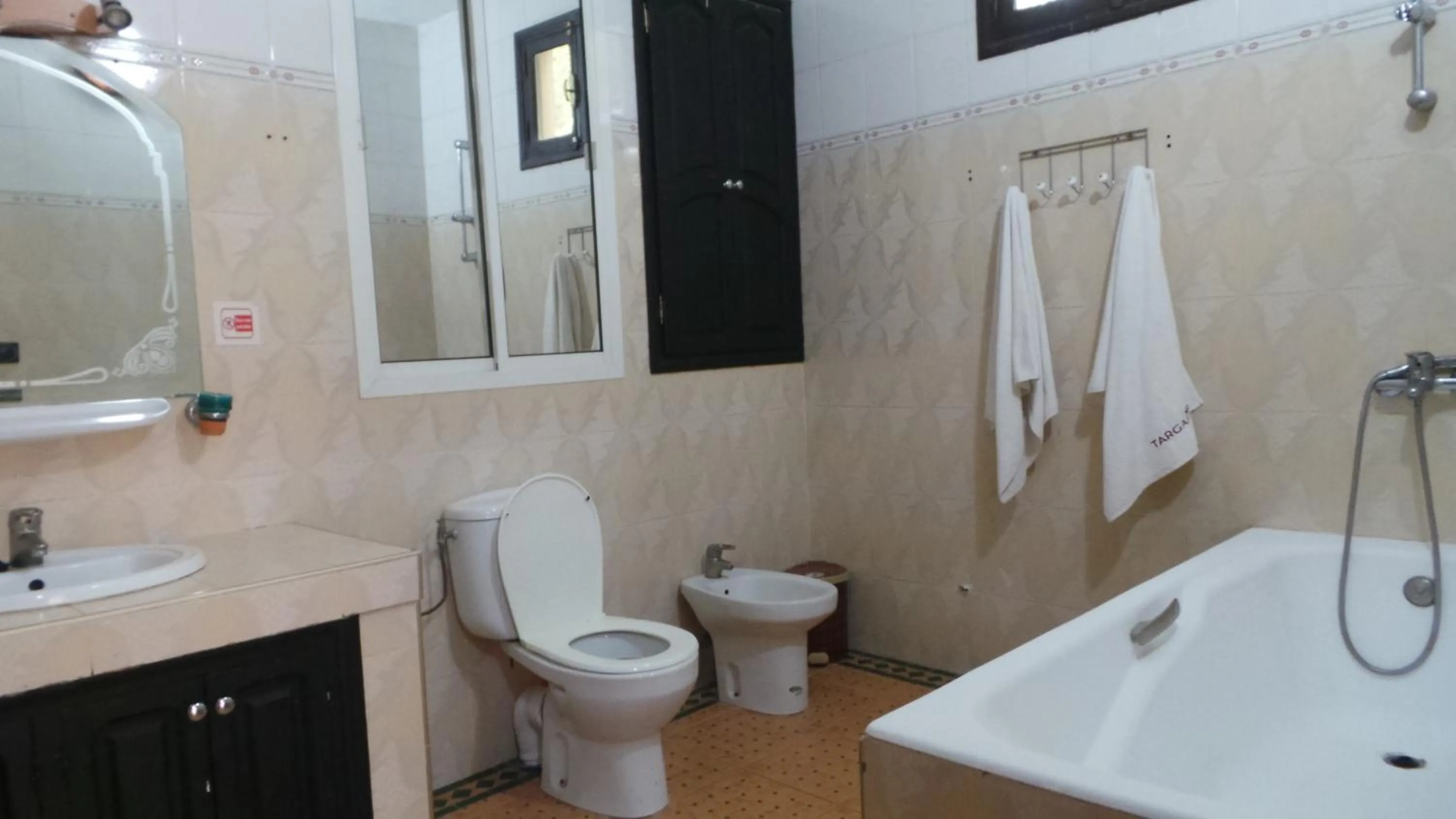 Bathroom in Targafit Hotel & Hammam